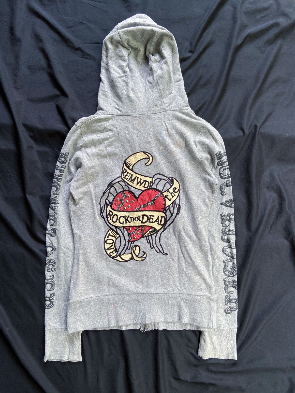 Japanese Brand 🌸ROCK NOT DEAD ZIP HOODIE Size US S / EU 44-46 / 1 - 12 Thumbnail