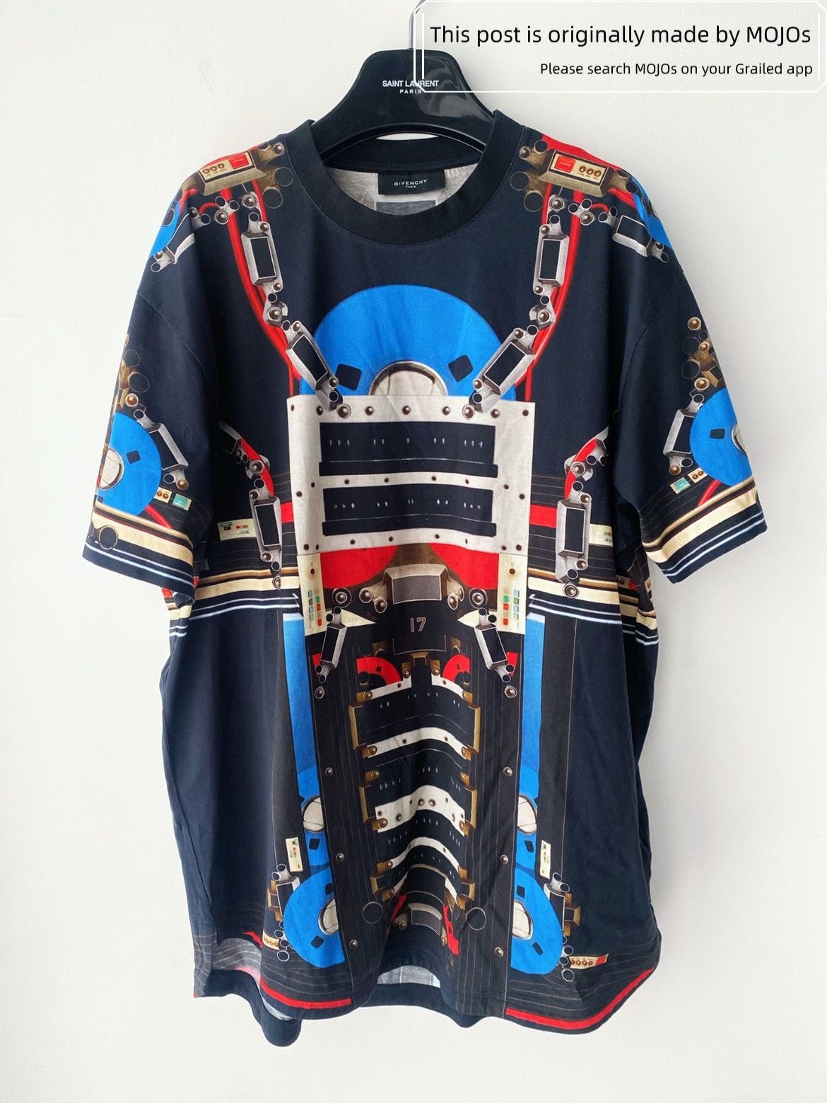 Givenchy Givenchy Radio Print Tee Size US M / EU 48-50 / 2 - 1 Thumbnail