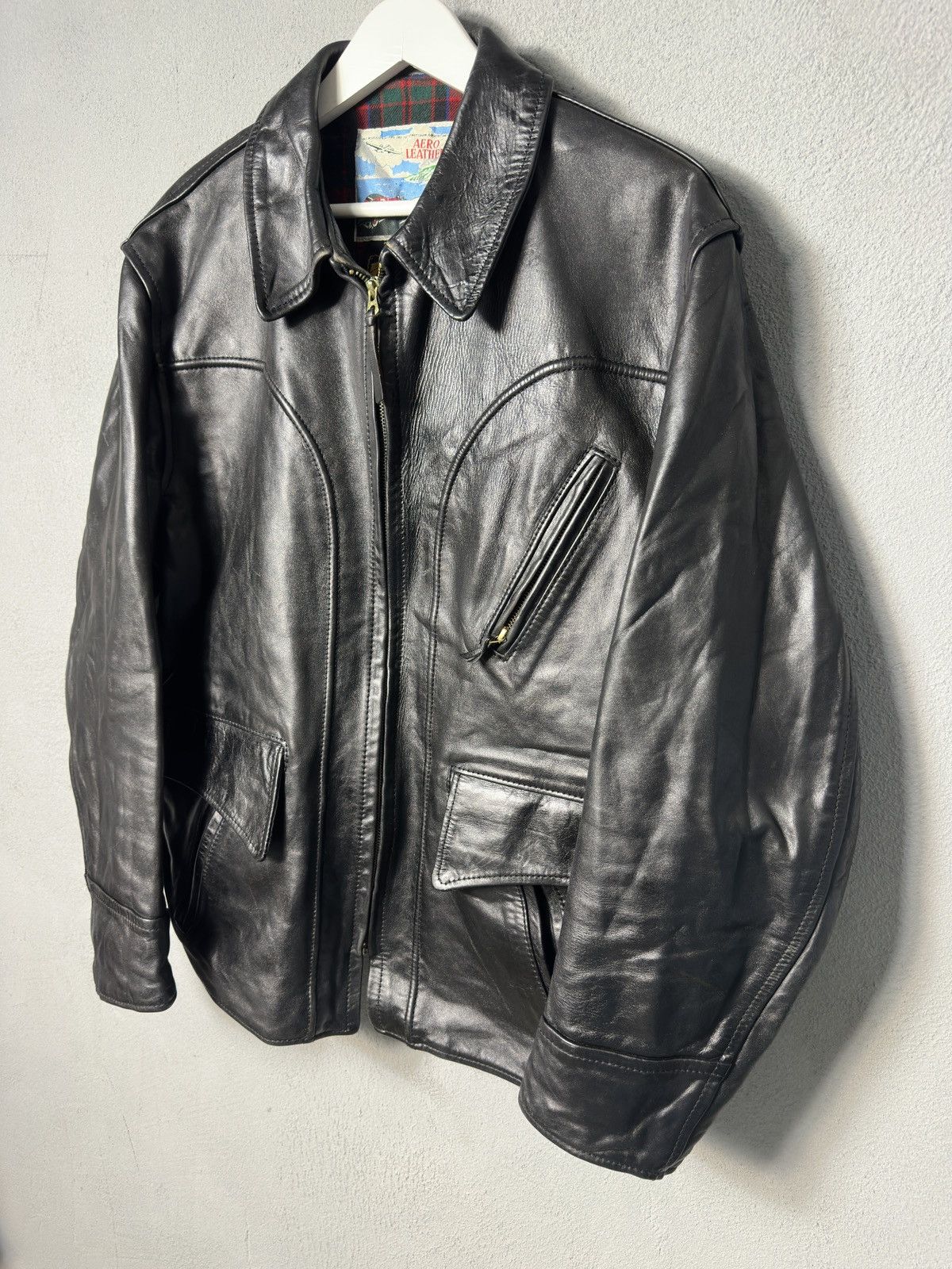 Aero Leathers Aero Leather Horsehide leather jacket Size US M / EU 48-50 / 2 - 2 Thumbnail