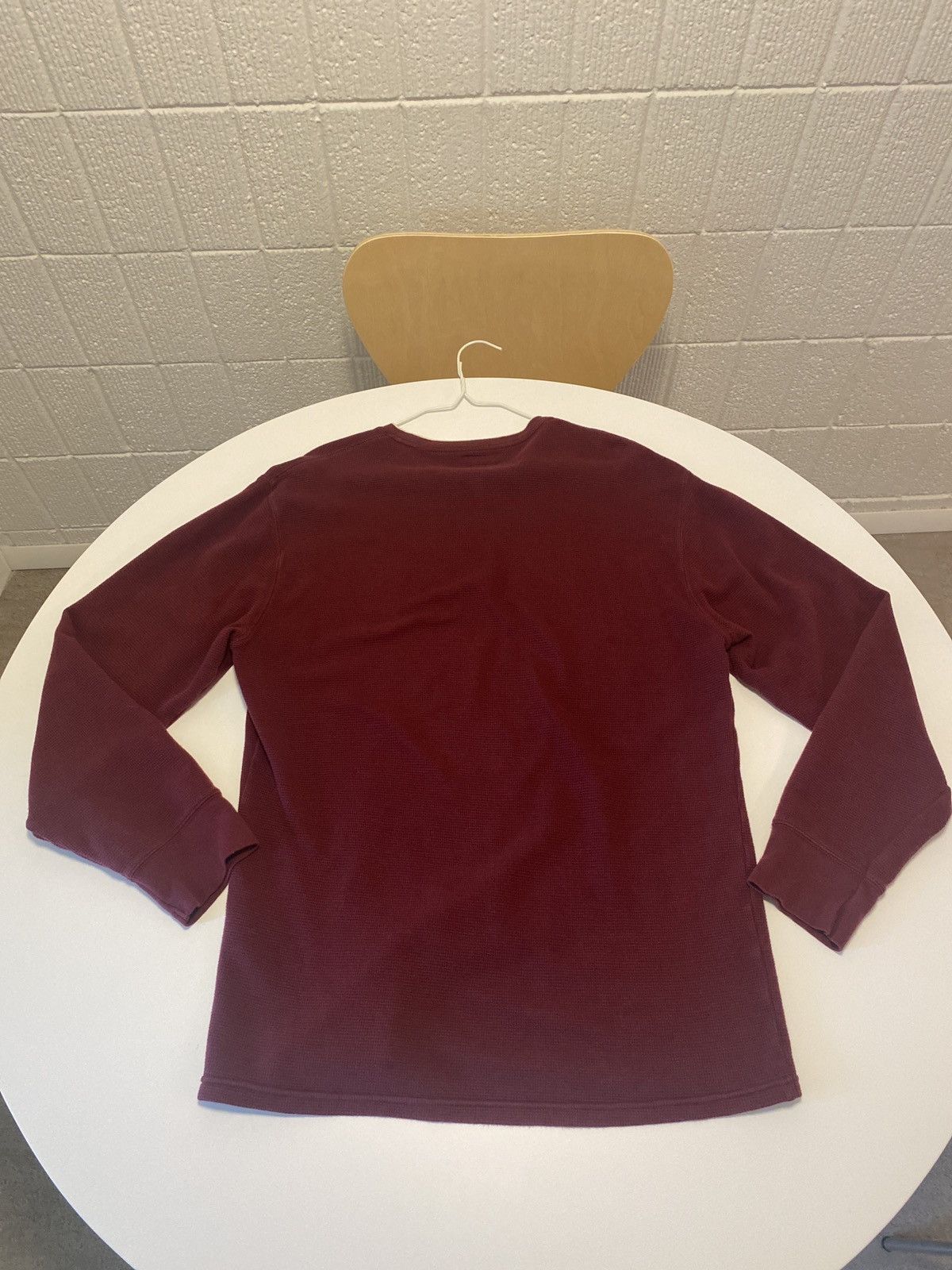 Polo Ralph Lauren Polo Ralph Lauren Waffle Knit Long Sleeve Shirt Size US L / EU 52-54 / 3 - 2 Thumbnail