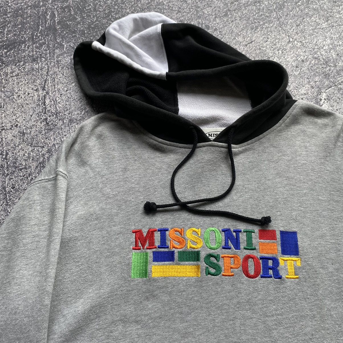 Missoni MISSONI SPORT Vintage Hoodies Size US L / EU 52-54 / 3 - 3 Thumbnail