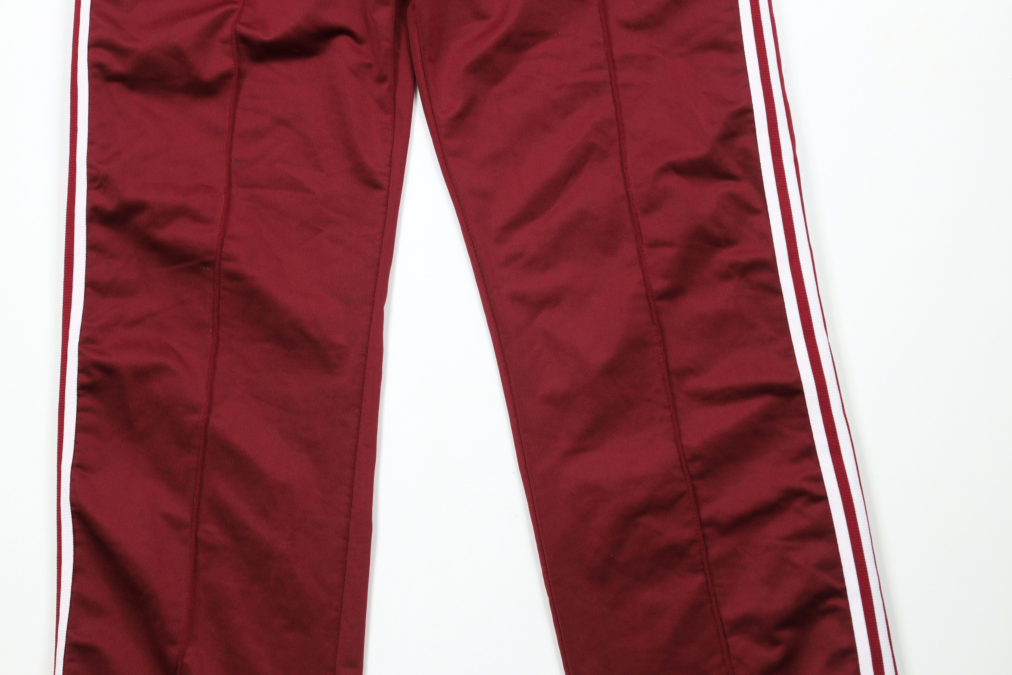 Vintage Vintage 80s 90s Streetwear Flared Wide Leg Sweatpants Red Size US 36 / EU 52 - 3 Thumbnail