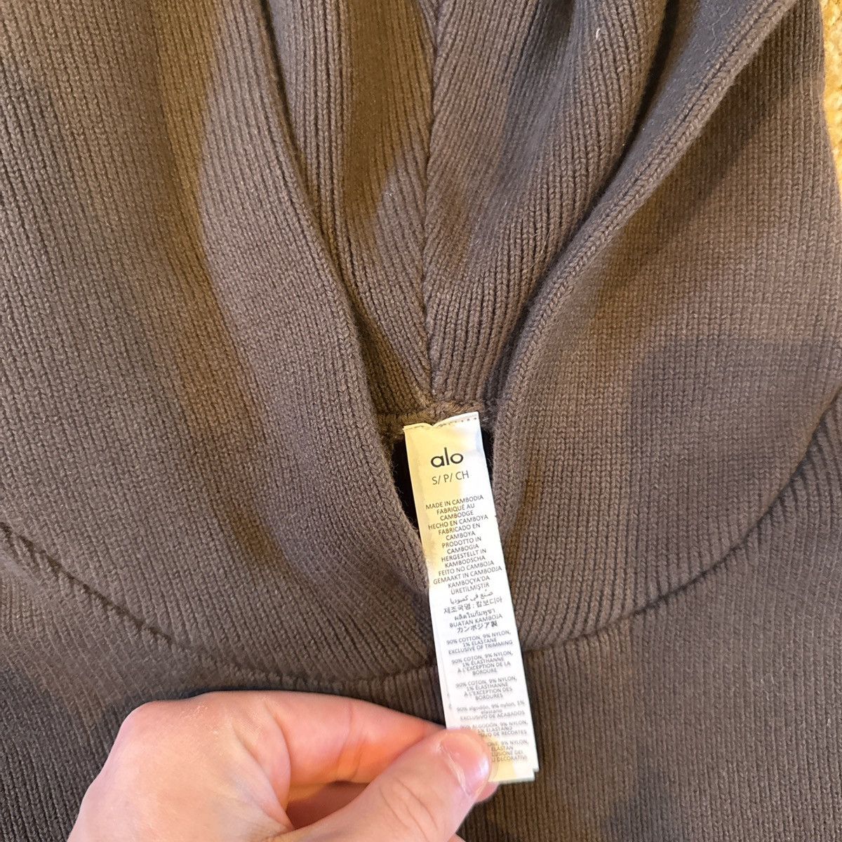 Alo Espresso scholar hooded alo sweater Size US S / EU 44-46 / 1 - 5 Thumbnail