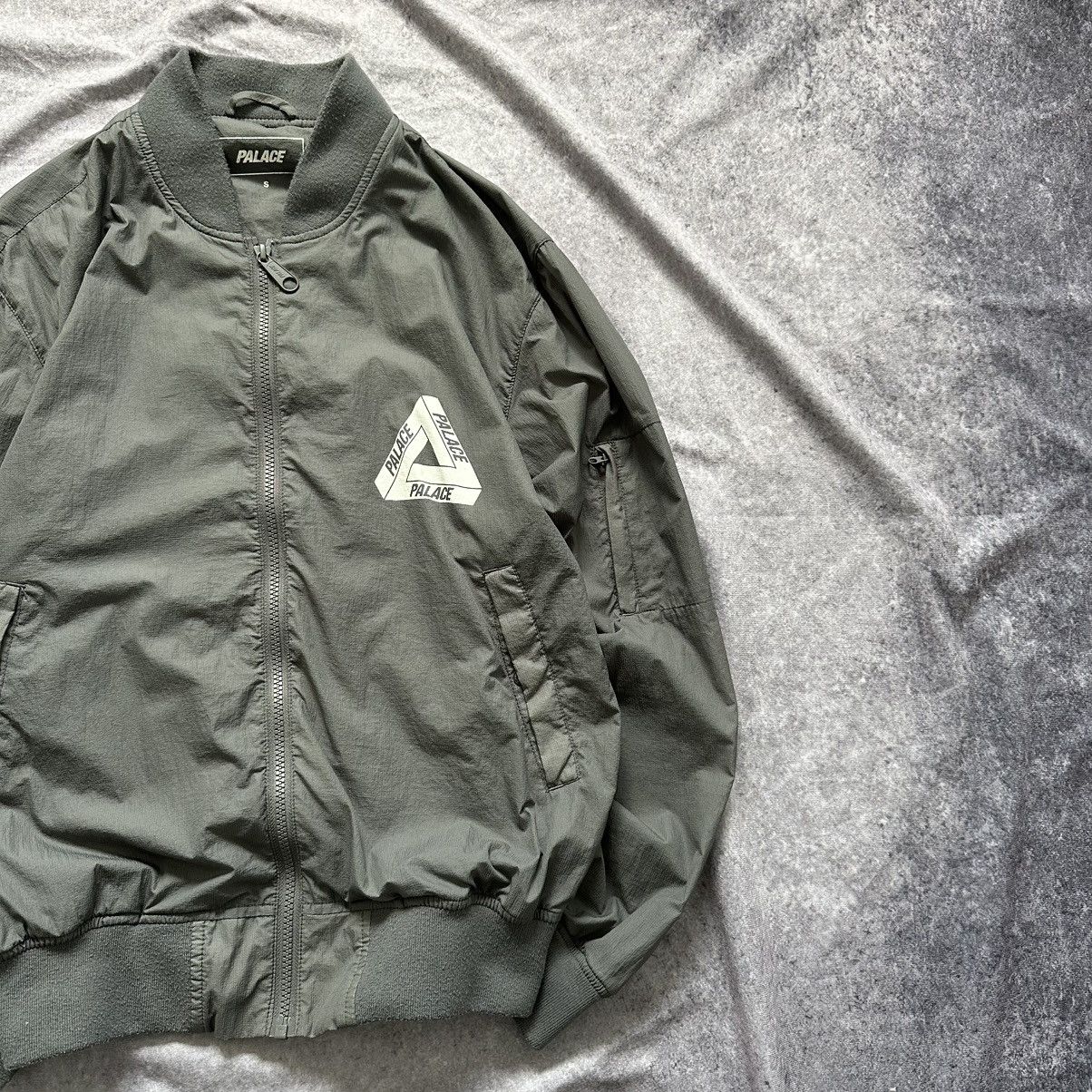 Palace Palace Skateboards Tech 2014 Bomber Jacket Gray Size US S / EU 44-46 / 1 - 3 Thumbnail