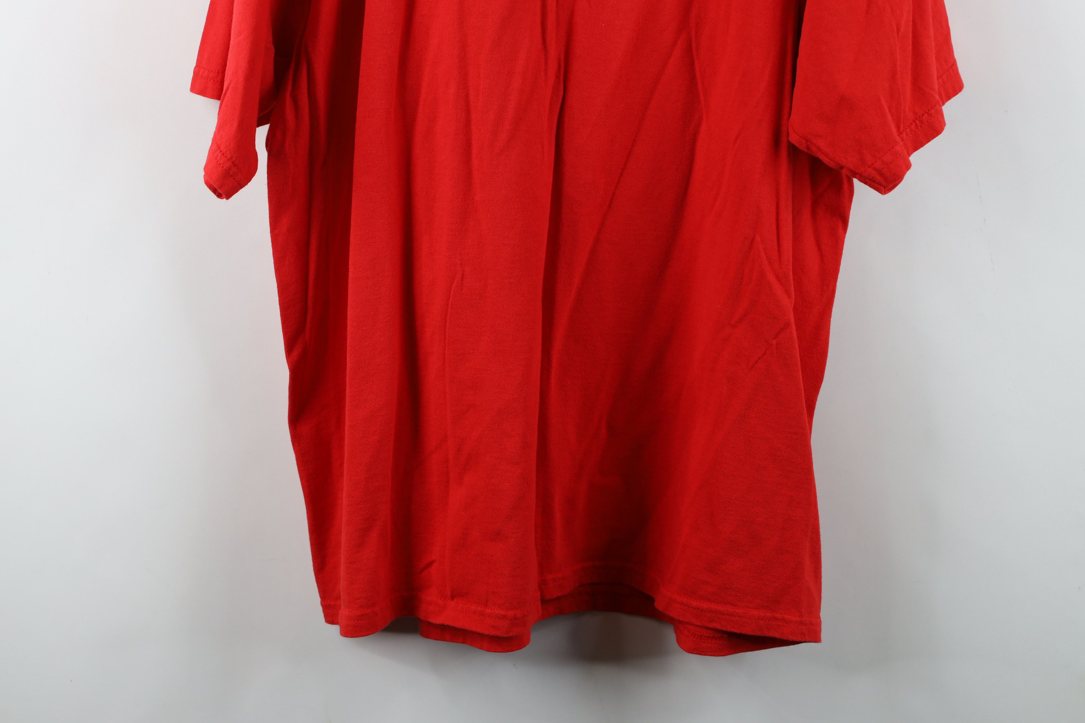 Vintage Vintage Y2K Ohio State University T-Shirt Red Football Size US XL / EU 56 / 4 - 11 Thumbnail