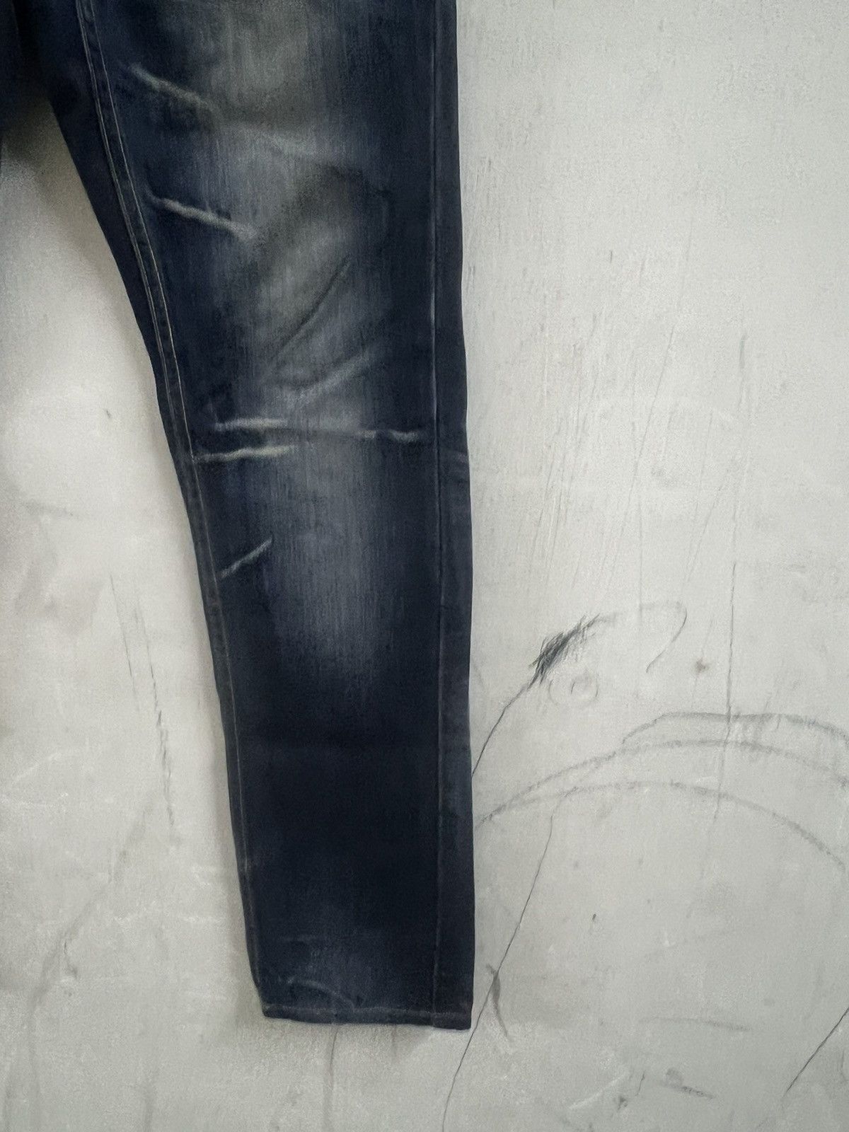 If Six Was Nine × Japanese Brand × Vintage SICK‼️SEMANTICS DESIGN DISTRESSED DENIM PANT Size US 30 / EU 46 - 4 Thumbnail