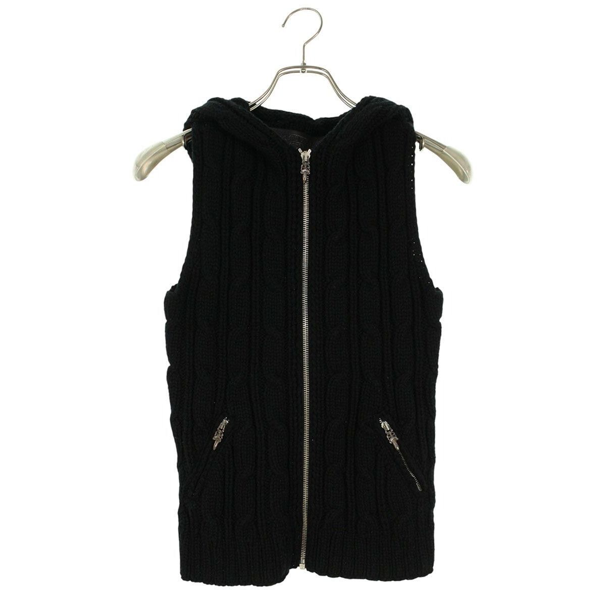 Chrome Hearts Chrome Hearts Zip Up Knit Vest Size US S / EU 44-46 / 1 - 1 Thumbnail