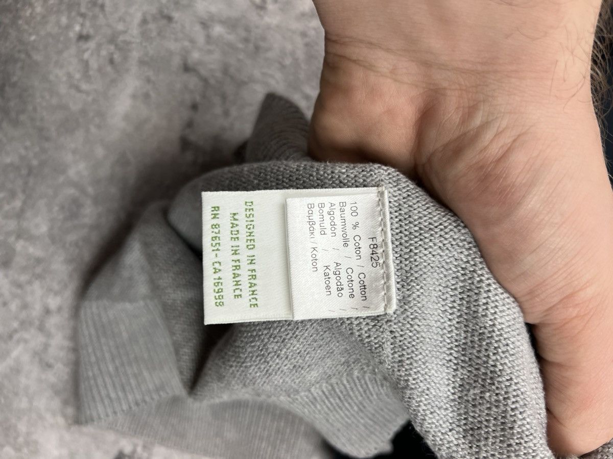 Lacoste Lacoste Roland Garros Grey V Neck Sweater Size US L / EU 52-54 / 3 - 8 Thumbnail