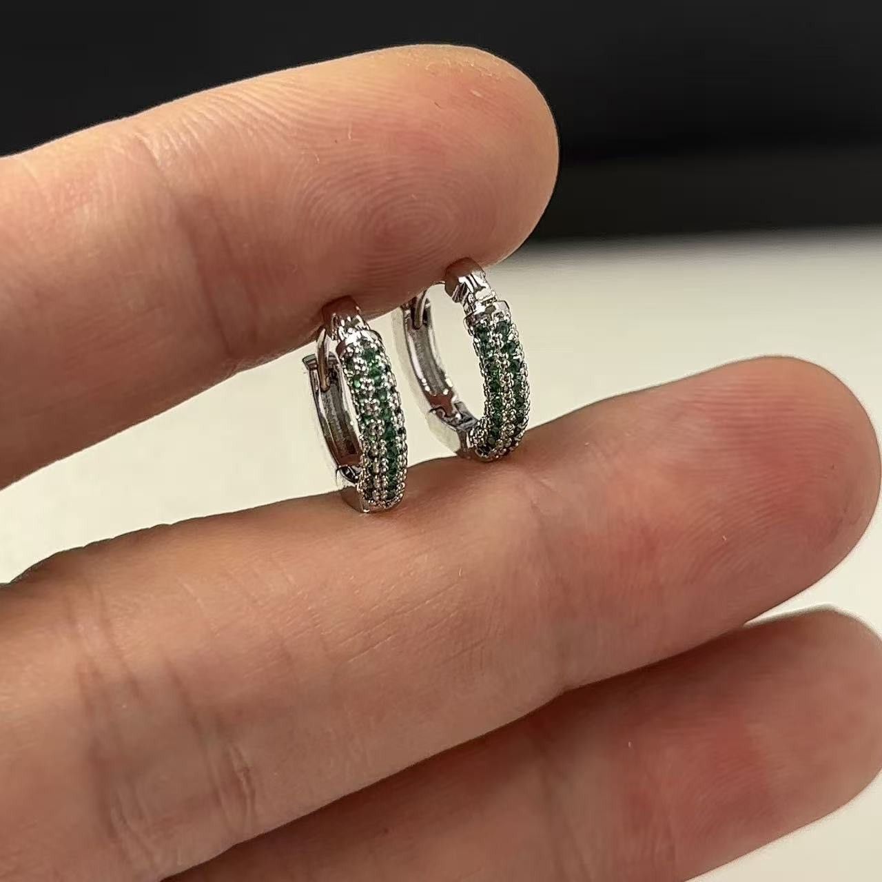 Other 14mm Small Hoop Earrings for Men Women Hip Hop Punk Unisex Size ONE SIZE - 6 Thumbnail