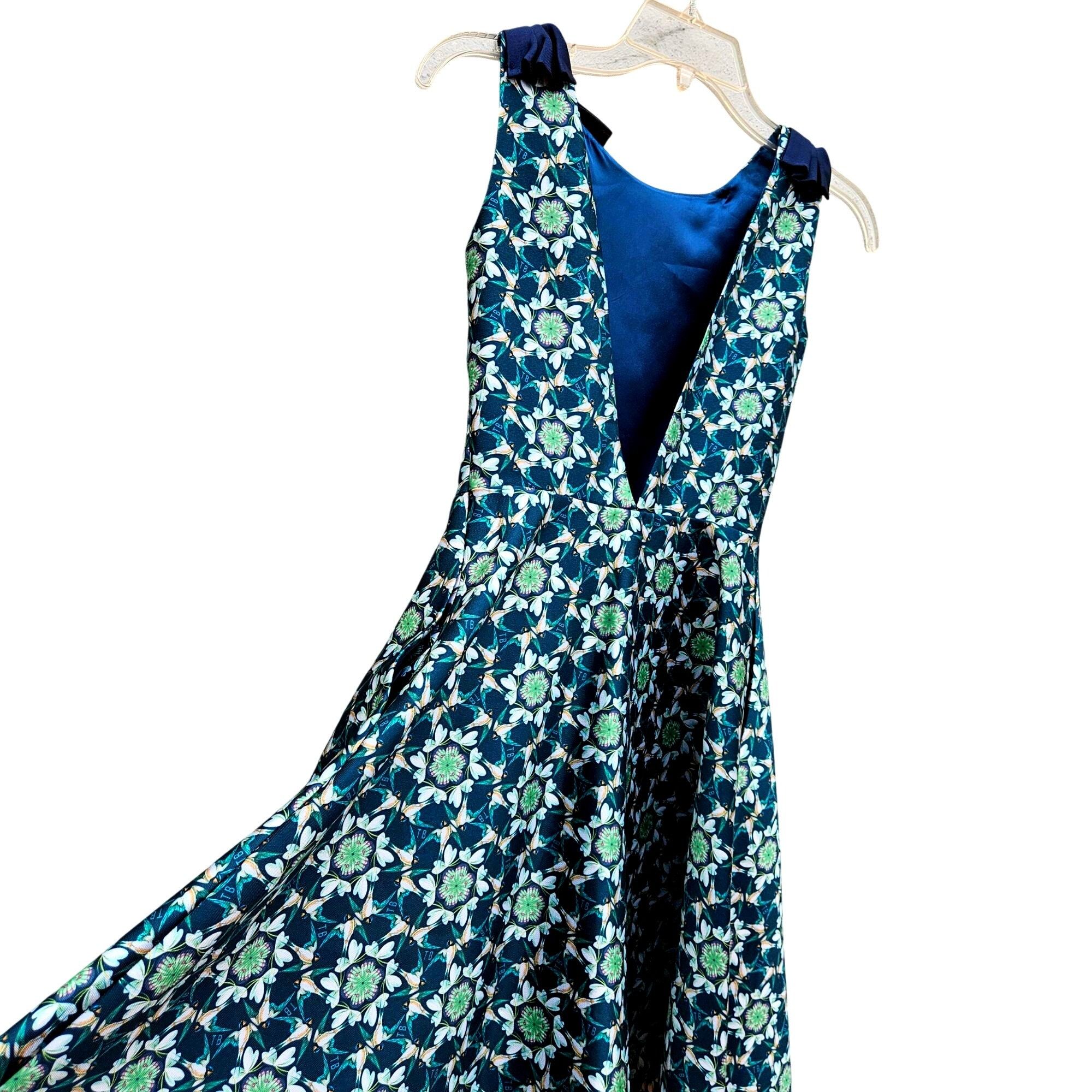Ted Baker Ted Baker London Sainte Geo Bird Bow Fit & Flare Dress Size Size XS / US 0-2 / IT 36-38 - 5 Thumbnail