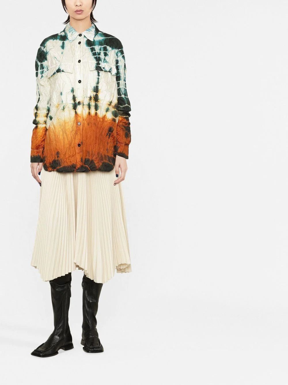 o1y1025 Patterned Shirt in Multicolor
