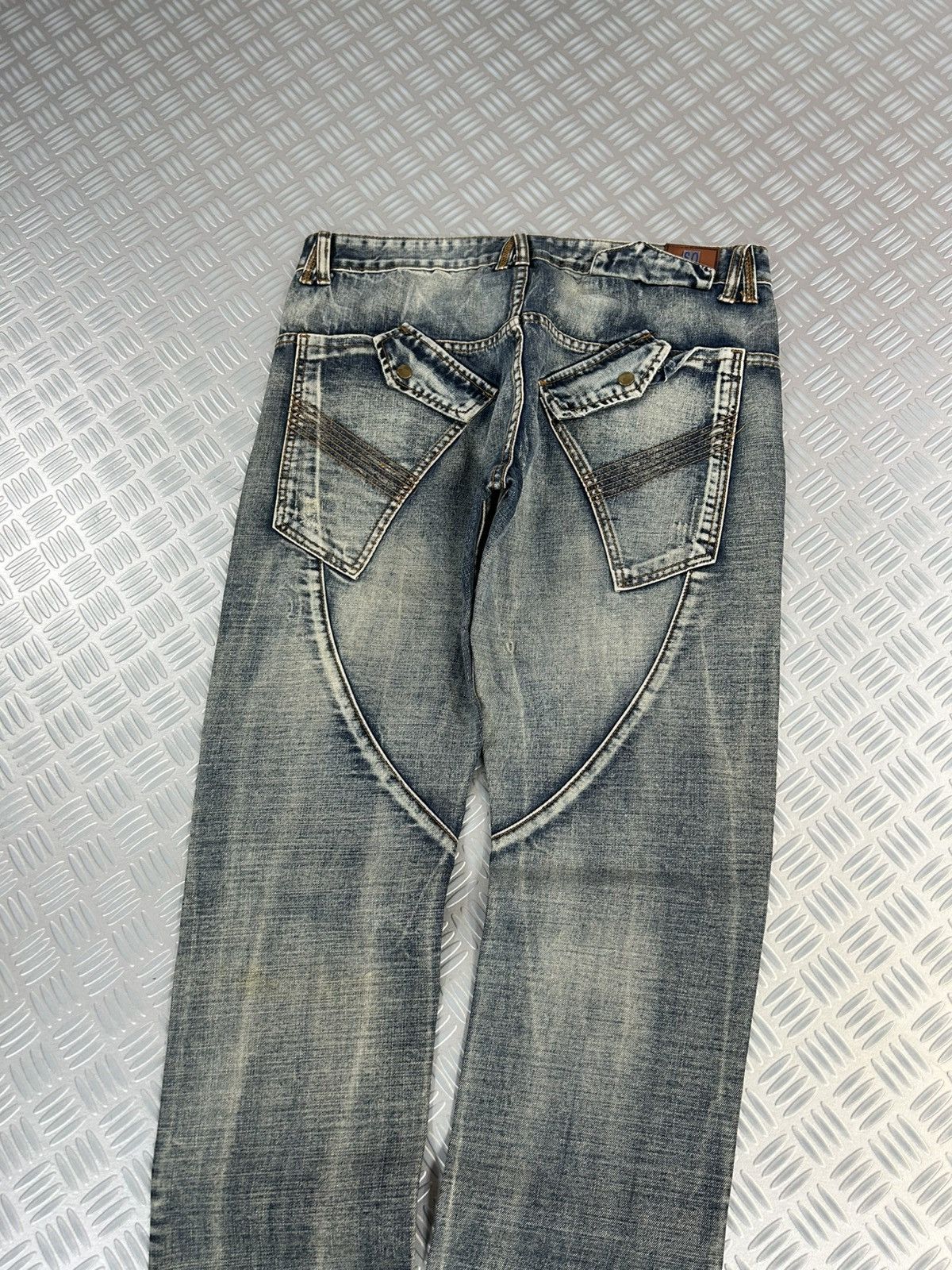 Japanese Brand × Vintage Japanese faded jeans Size US 38 / EU 54 - 4 Thumbnail