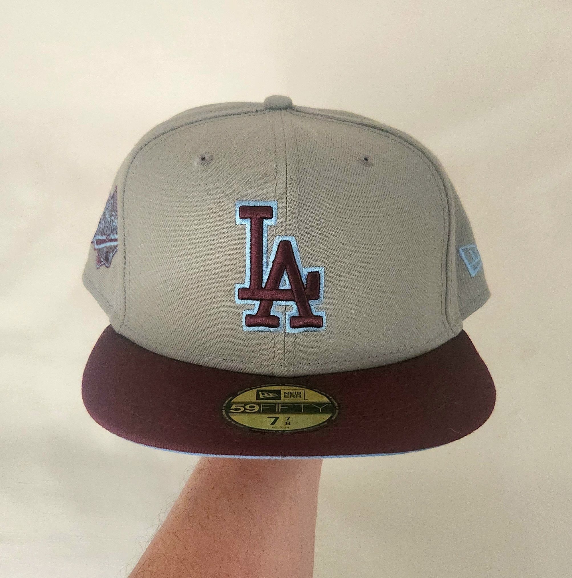 Cooperstown Collection × New Era New Era Los Angeles Dodgers 1988 World Series Patch 5950 Hat Size ONE SIZE - 2 Thumbnail