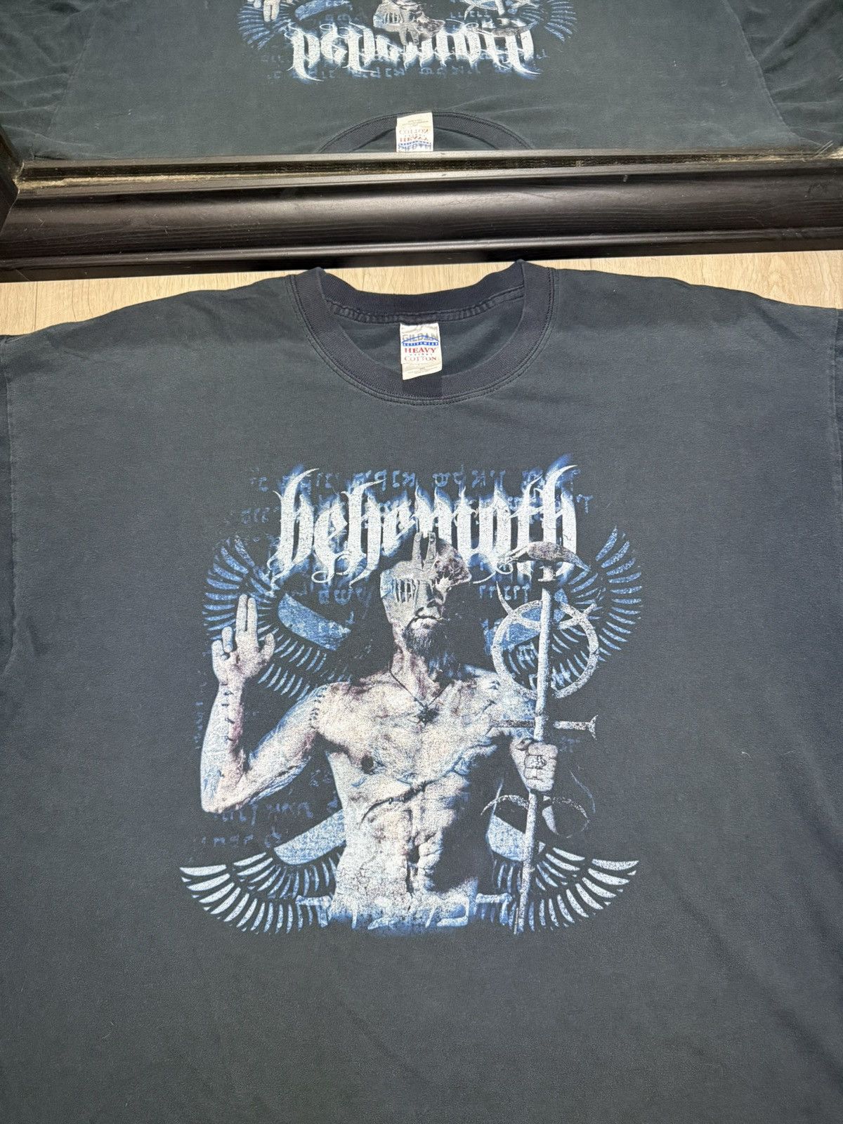 Band Tees × Vintage Vintage / Y2K Rare 2000s Behemoth Demigod Heavy Tour Shirt Size US XXL / EU 58 / 5 - 3 Thumbnail