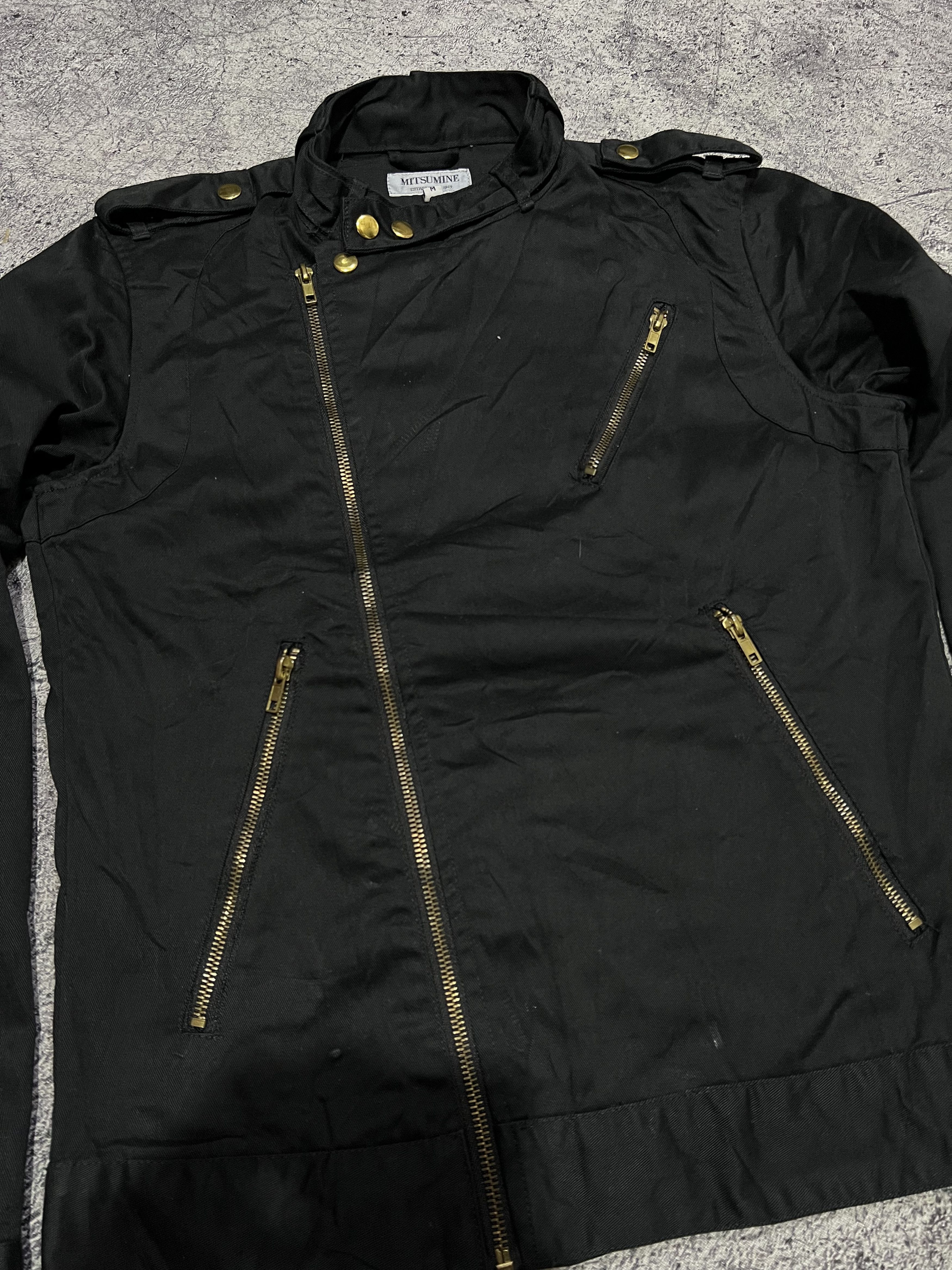 Japanese Brand 2000s Japanese Ifsixwasnine Asymmetric Perfecto y2k Lgb Size US M / EU 48-50 / 2 - 2 Thumbnail