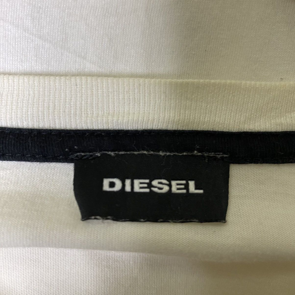 Diesel × Vintage Vintage Y2K Diesel 1978 Big Logo L/S T Shirt Size US L / EU 52-54 / 3 - 3 Thumbnail