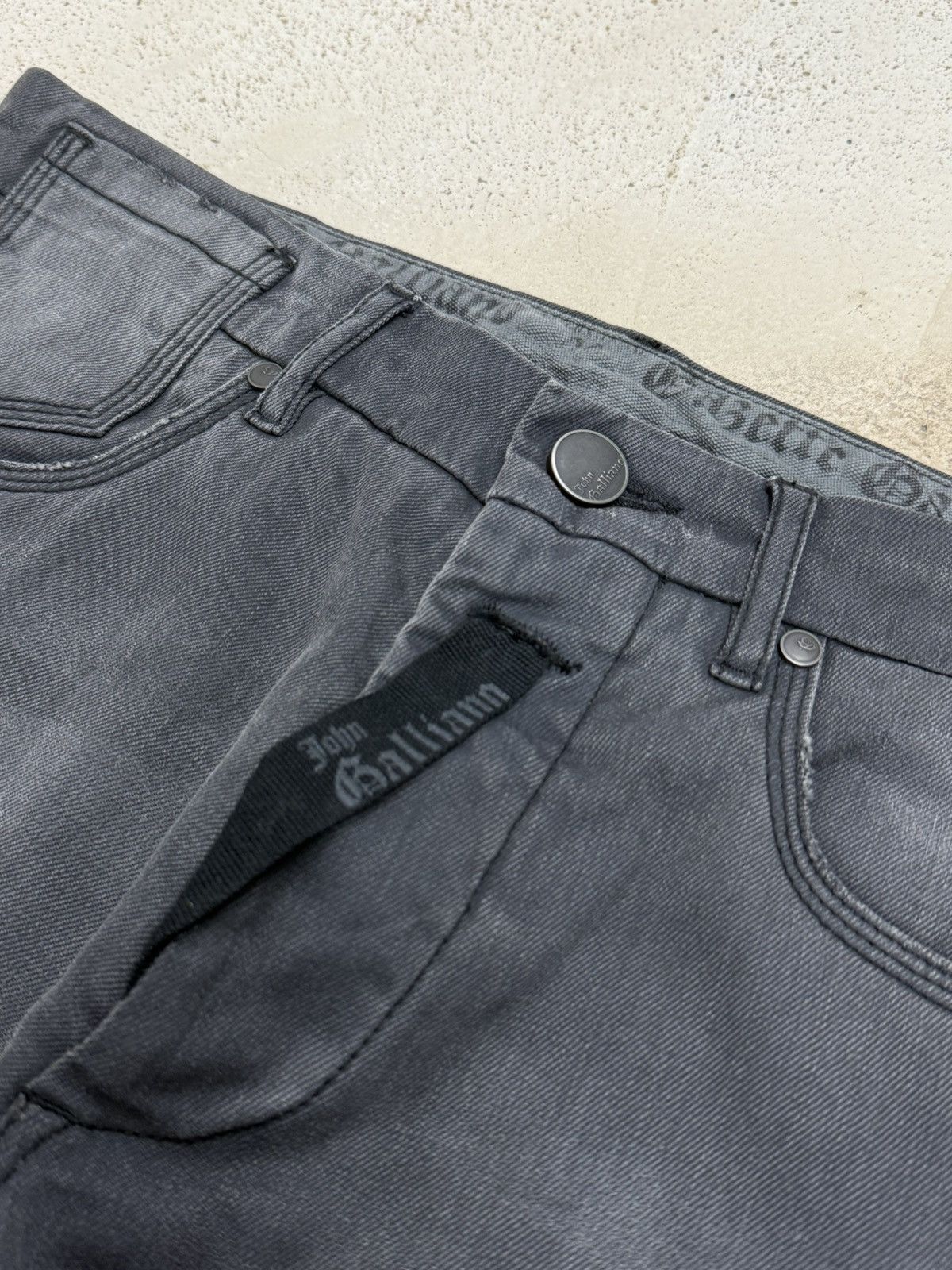 John Galliano John Galliano SS/2008 Revolver Same Pattern Denim Size US 31 - 7 Thumbnail