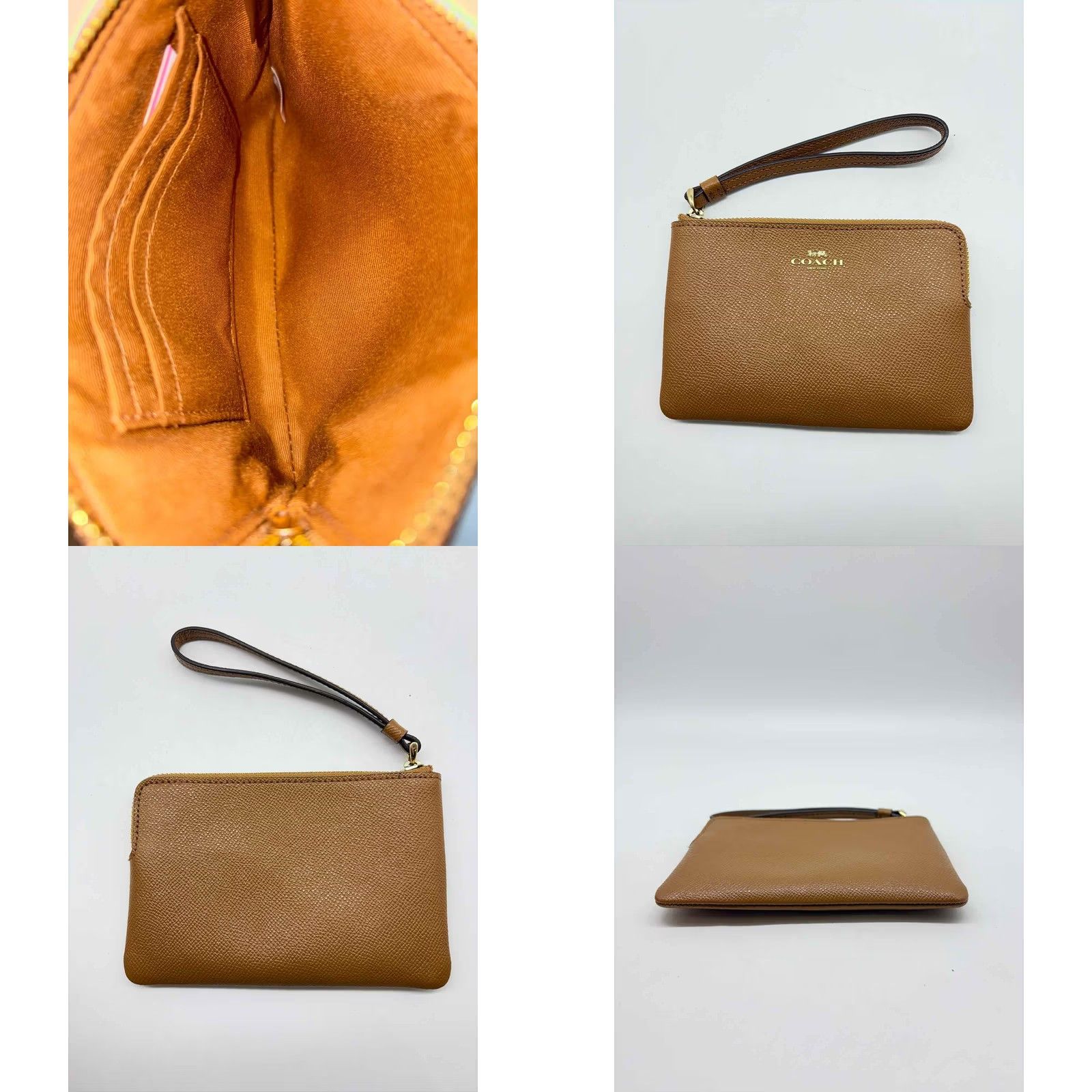 Coach Pre-Owned Coach Tan Wristlet Size ONE SIZE - 9 Thumbnail