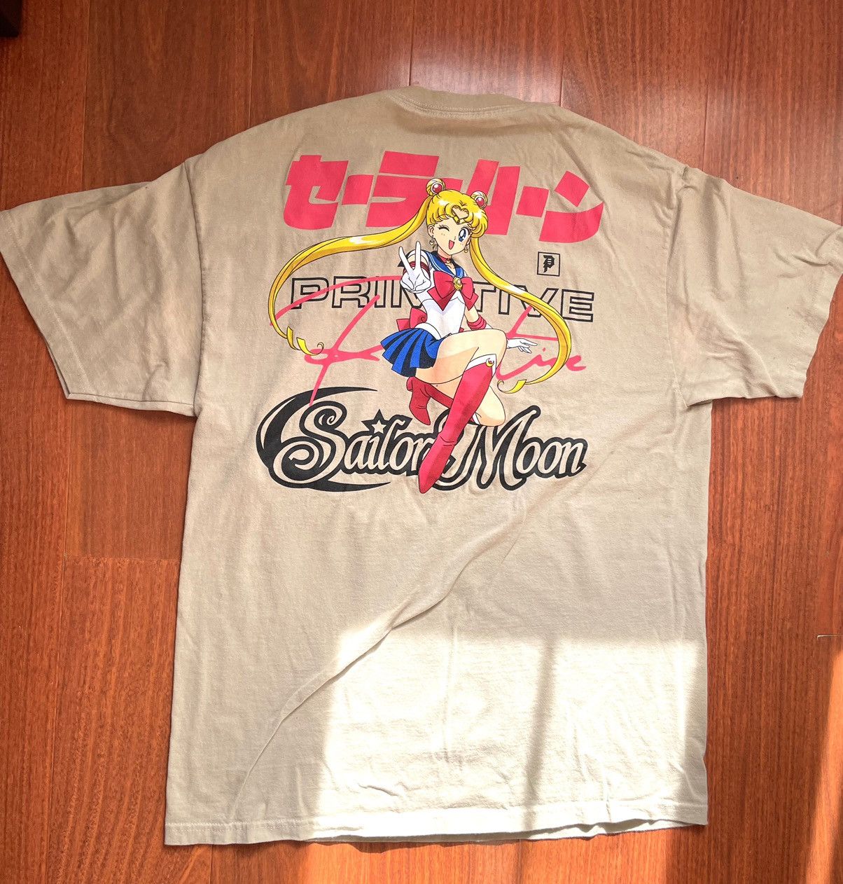 Primitive Primitive x Sailor Moon Tan Shirt | Grailed