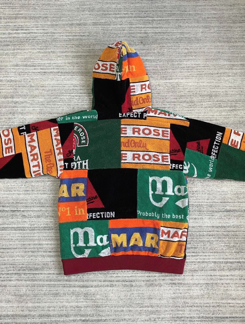 Martine Rose Martine Rose Towel Embroidered Hoodie Bar Towel Splicing H Size US XS / EU 42 / 0 - 3 Thumbnail