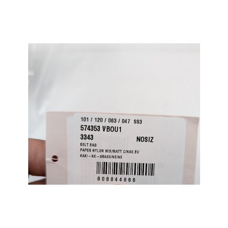 Bottega Veneta o1rshd1 Size: OS / Paper Nylon Mix/Matt C/Nas Belt Bag Size ONE SIZE - 20 Thumbnail