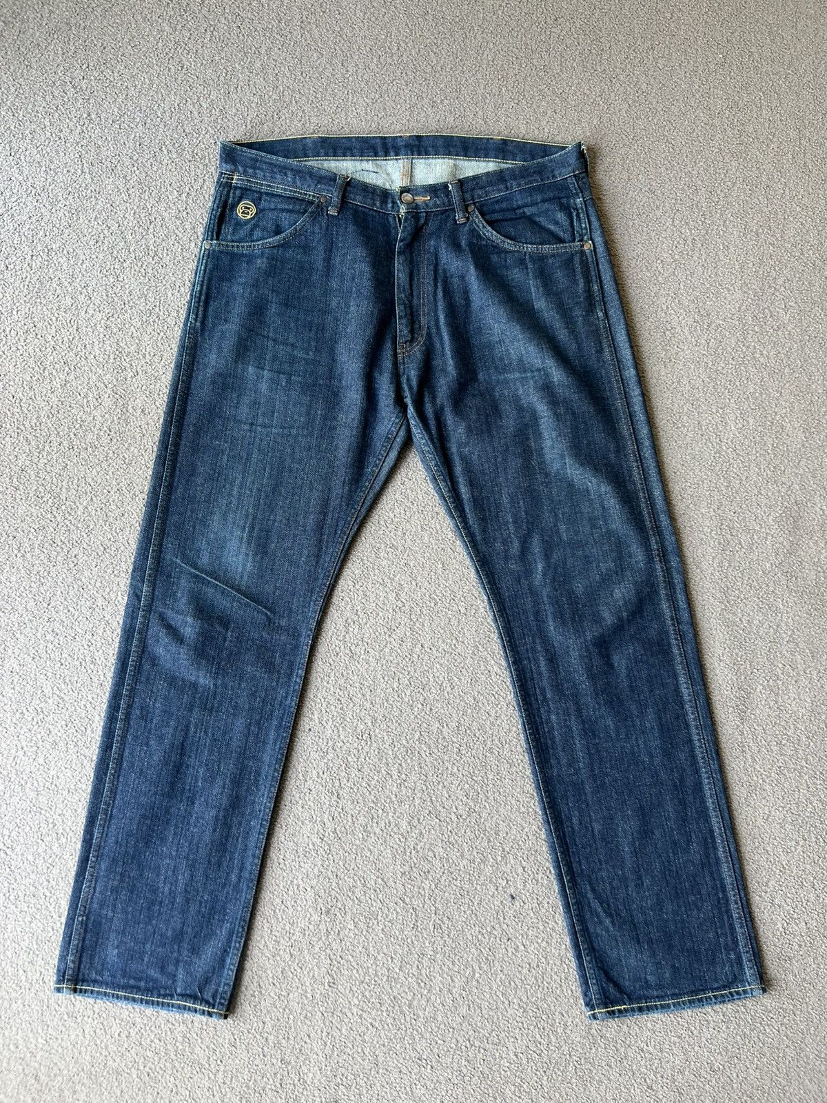 Bape 2013 Bape Baby Milo “Days Like These” Embroidered Jeans Size US 36 / EU 52 - 2 Thumbnail