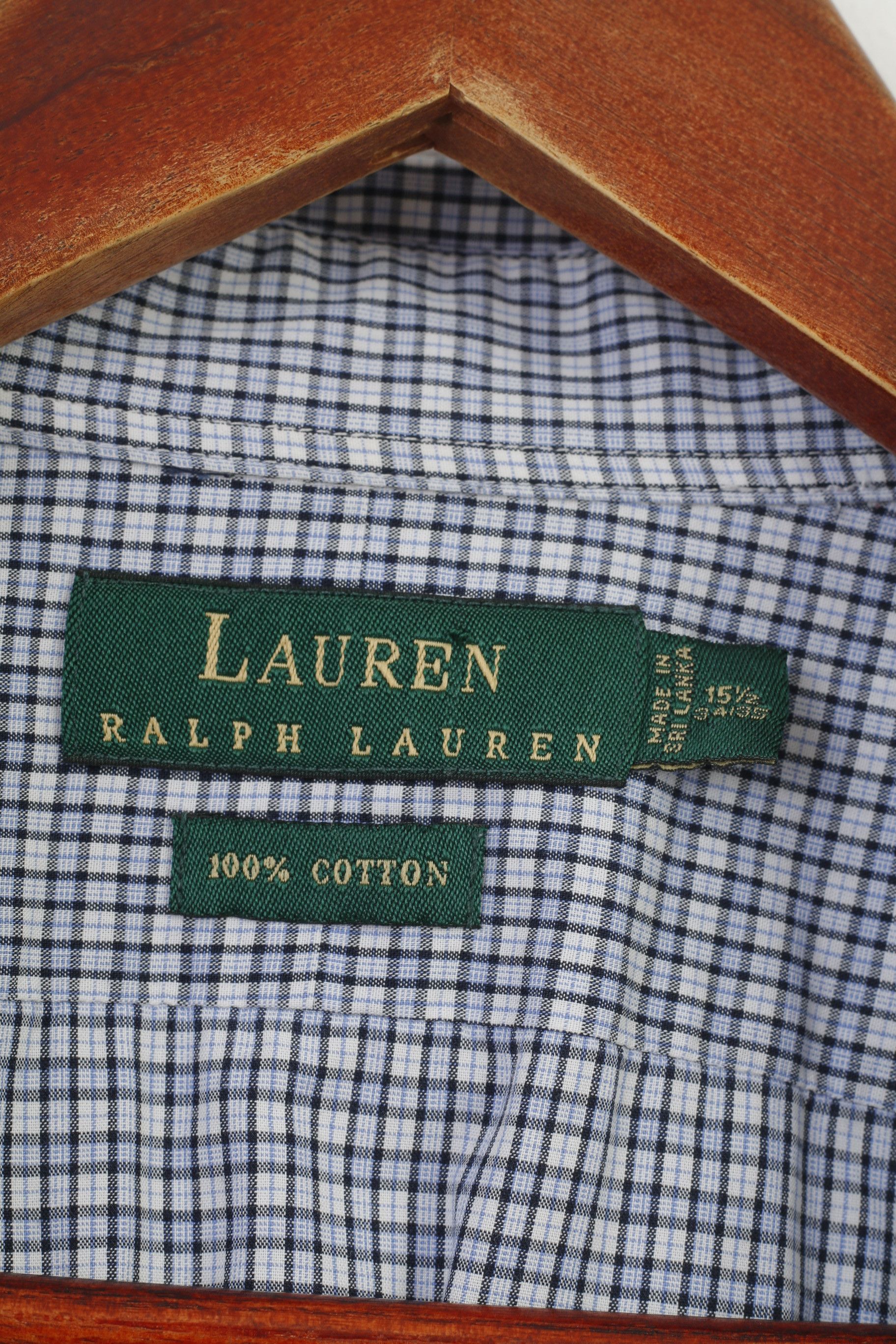 Ralph Lauren Ralph Lauren Men 34/35 15.5 XL Casual Shirt Long Sleeve 4114 Size US XL / EU 56 / 4 - 4 Thumbnail