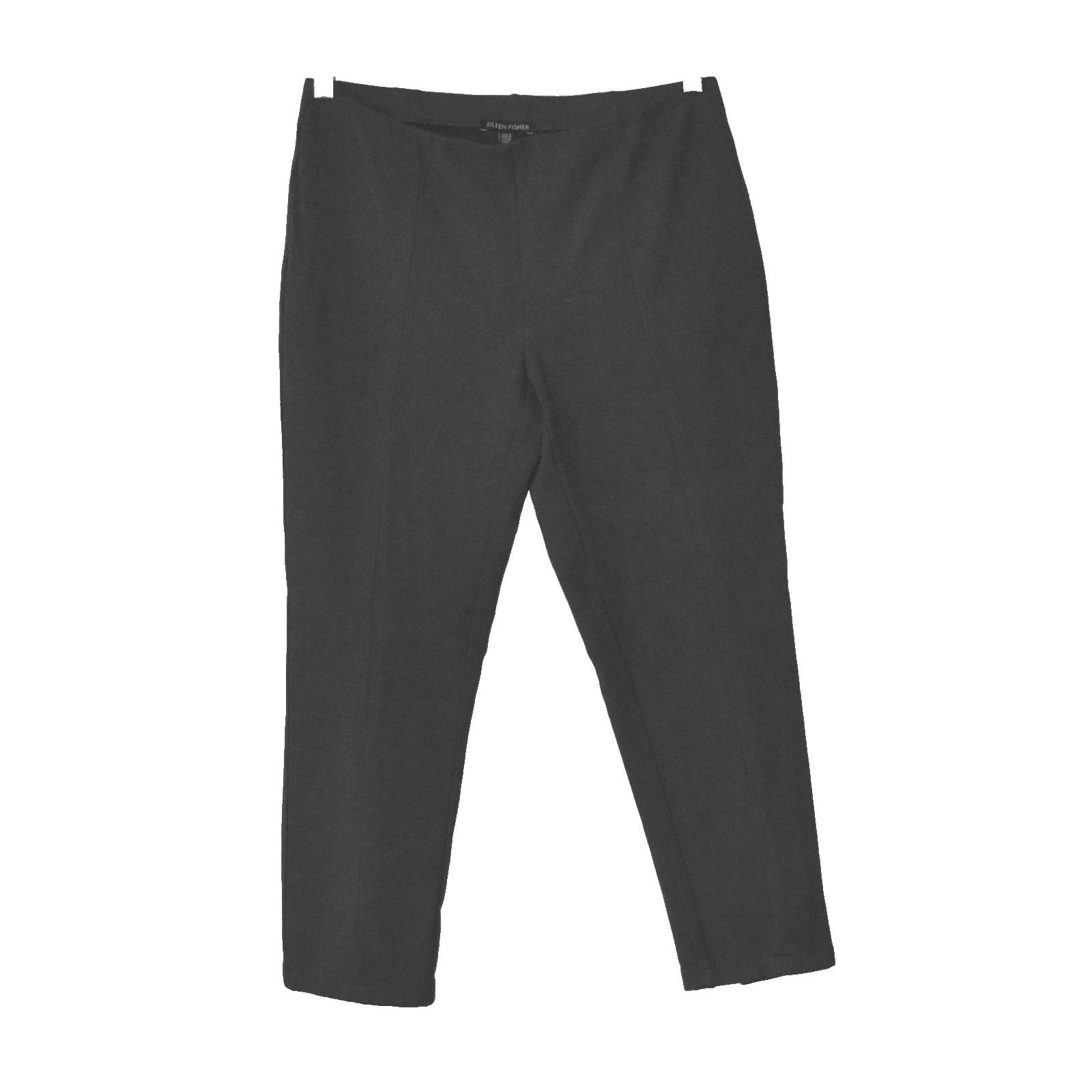 Eileen Fisher EILEEN FISHER Charcoal Viscose Blend Pull On Pants Size S Size 29" - 1 Thumbnail