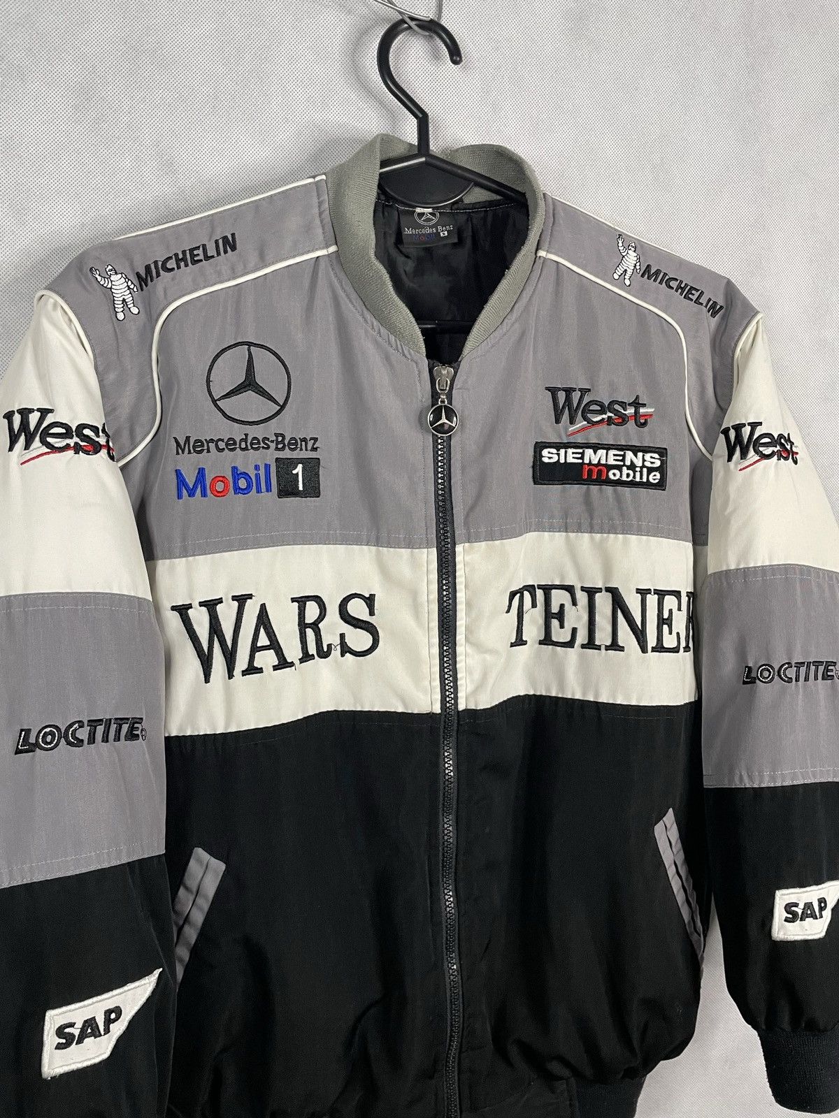 Mercedes-Benz × NASCAR 💥Mercedes Benz Racing Jacket McLaren F1 Nascar Motor Racing Size S / US 4 / IT 40 - 5 Thumbnail