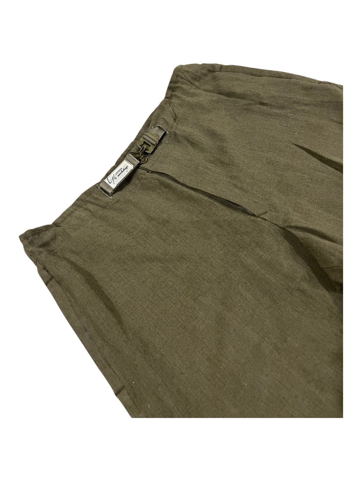 Yohji Yamamoto ARCIEVE 1980s Yohji Yamamoto Workshop Hook J-Cut Wool Pants Size US 32 / EU 48 - 6 Thumbnail