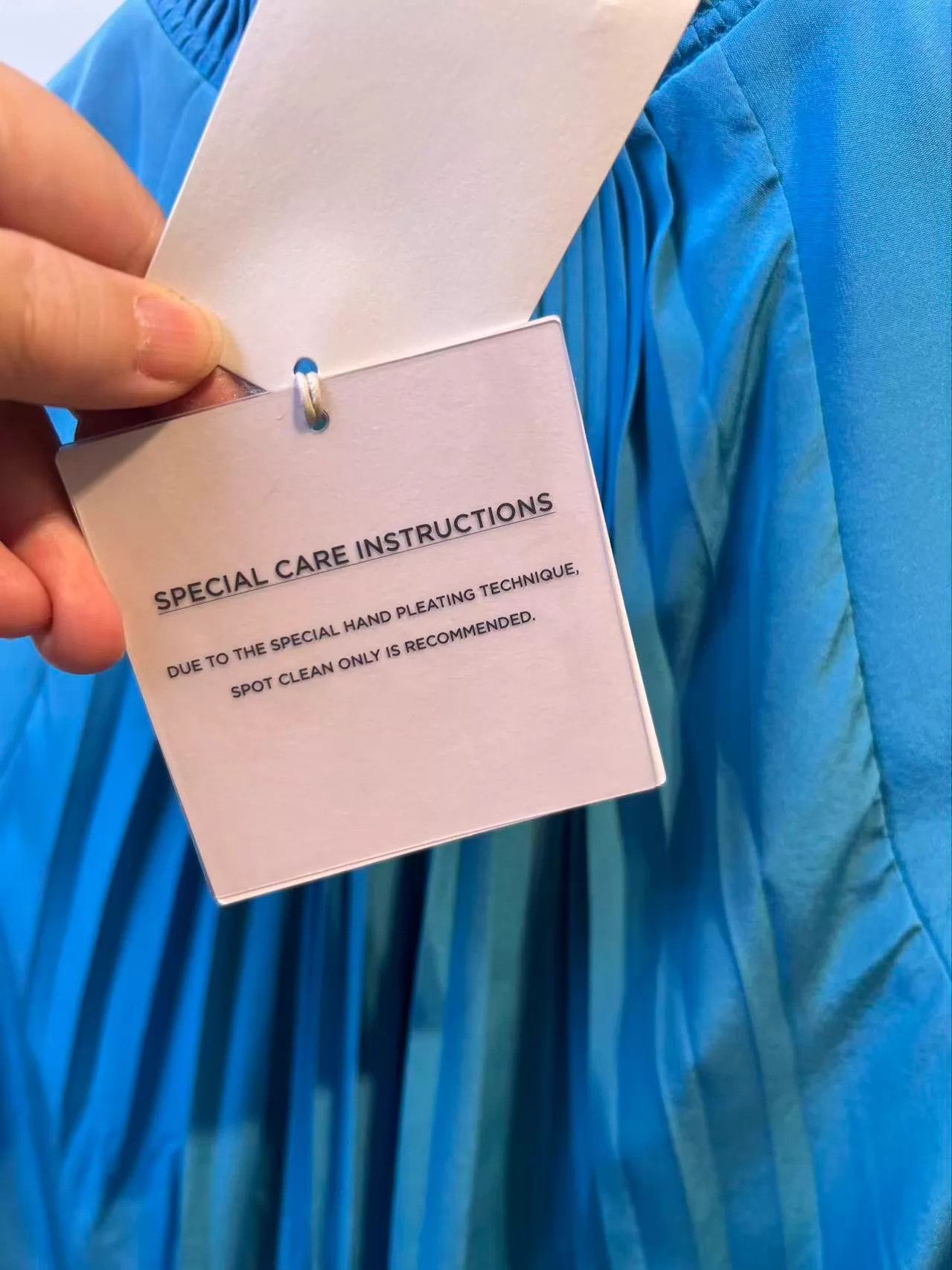 Other Tibi Bright Blue Pleated Silk Tank Top M New Size M / US 6-8 / IT 42-44 - 5 Thumbnail
