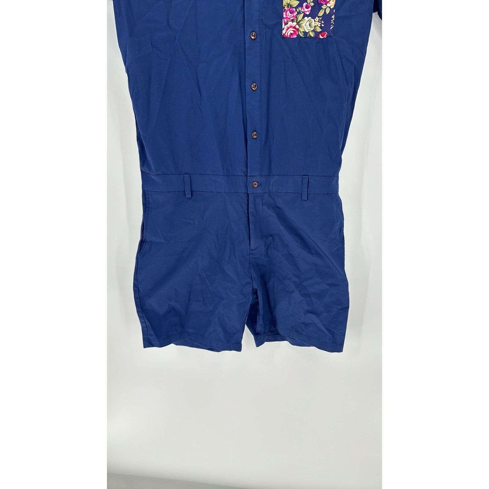 Other Romper Jack NAVY ROSÈ ROMPER blue summer preppy size 2XL Size US 34 / EU 50 - 5 Thumbnail