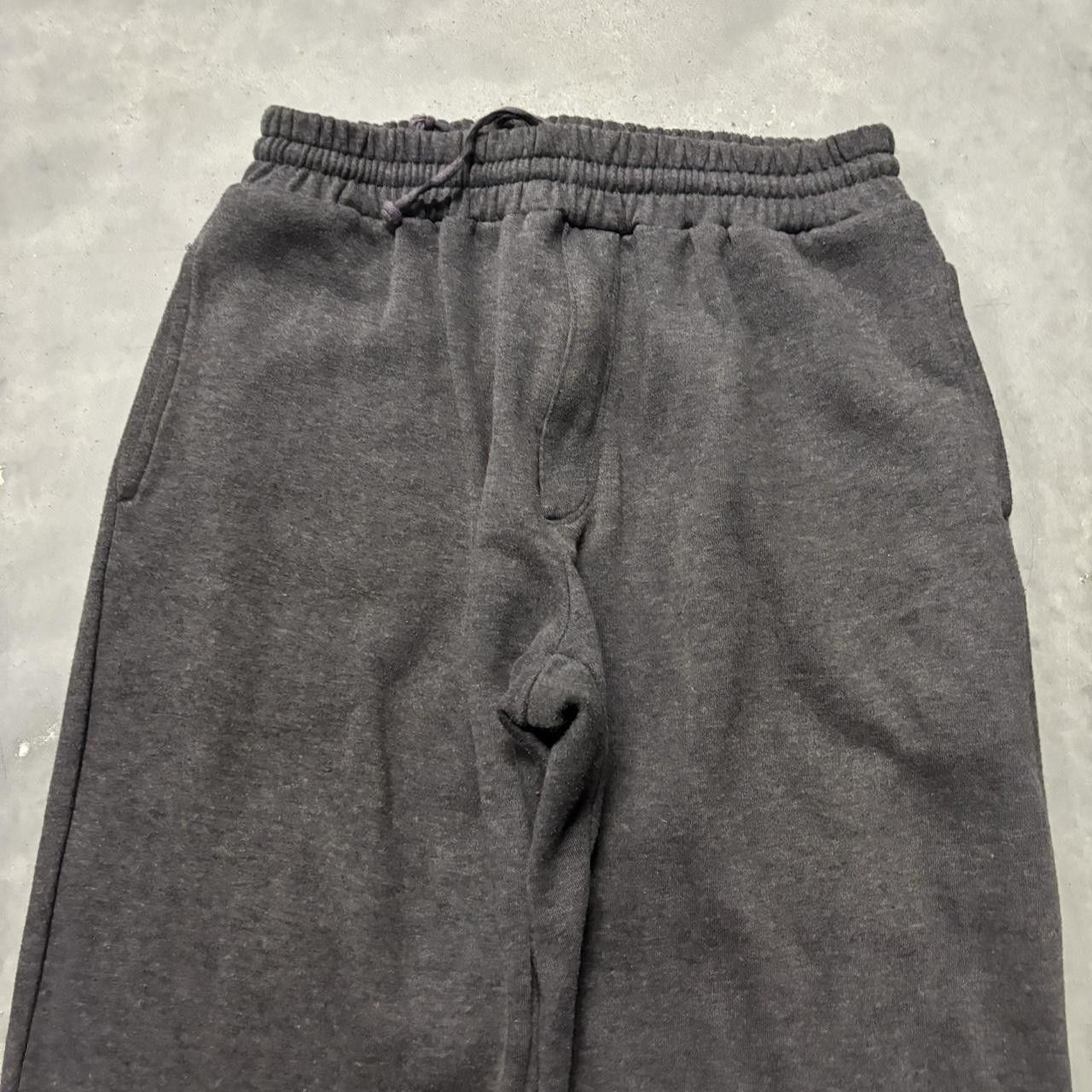 Japanese Brand × Vintage Crazy Vintage Y2K/2000s Grey Skater Essential Sweatpants! Size US 30 / EU 46 - 4 Thumbnail