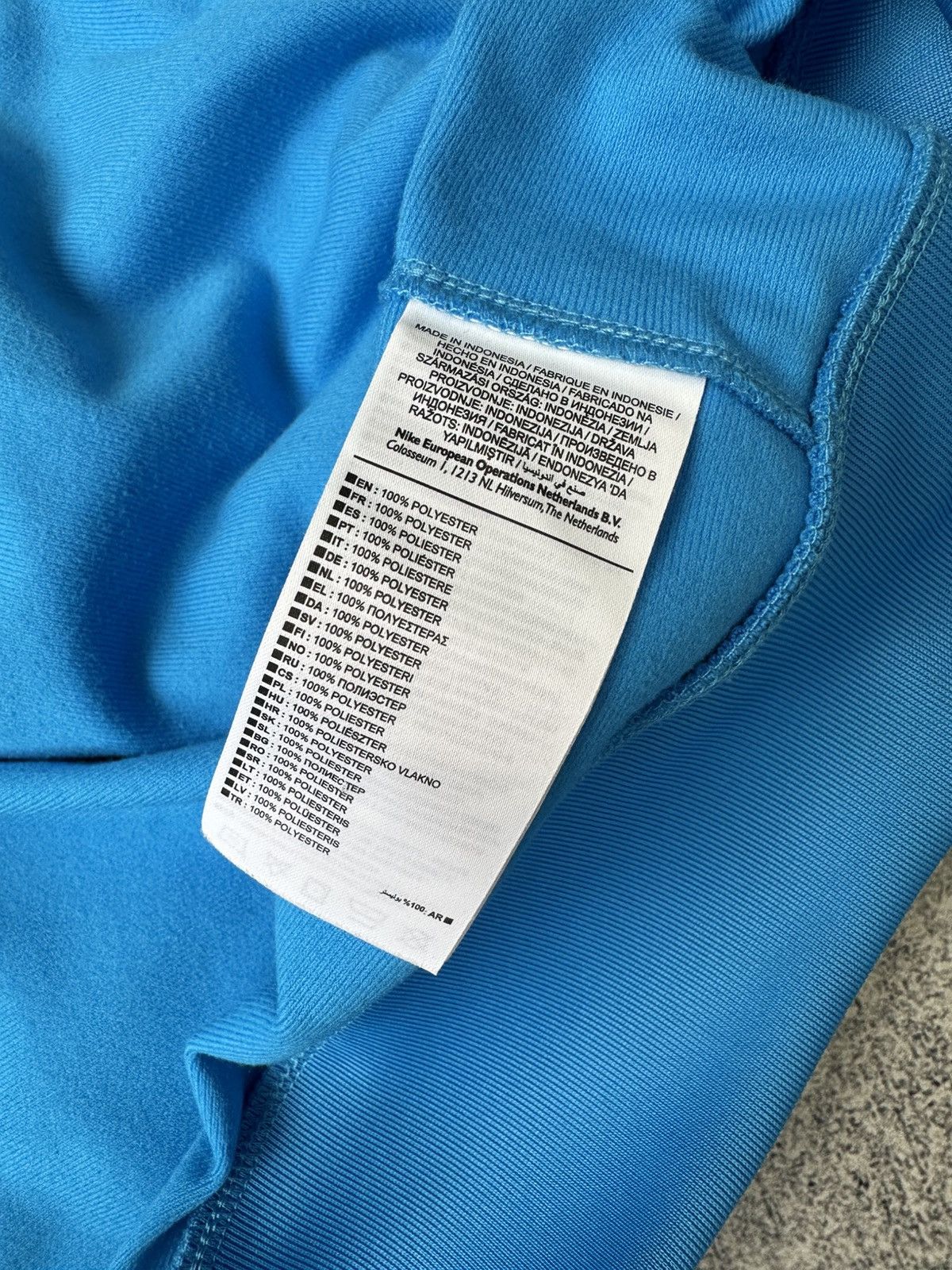 Nike × Vintage VTG Nike Internazionale Calcio Football Italy Track Jacket Size US XXL / EU 58 / 5 - 8 Thumbnail