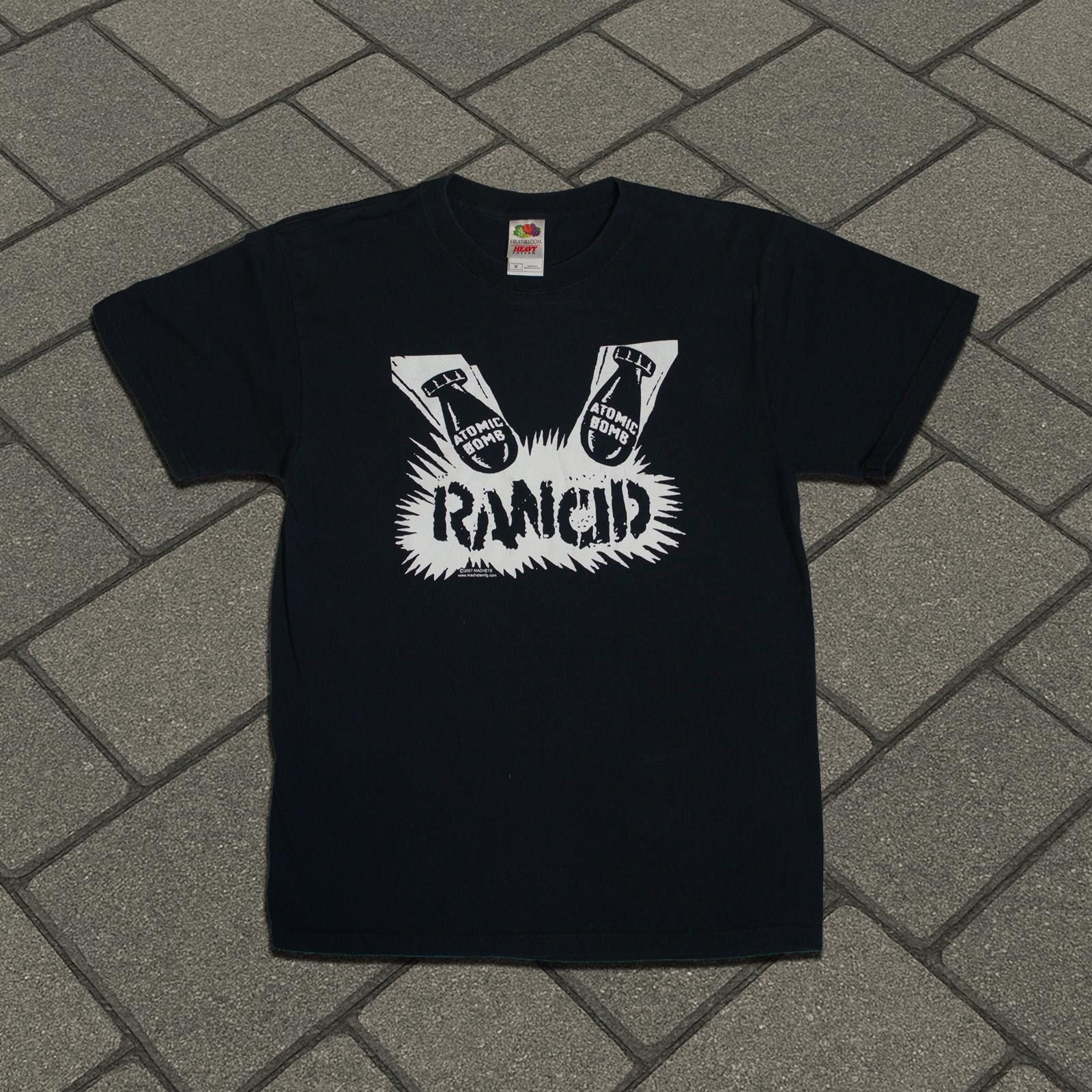Vintage 2007 Rancid Atomic Bomb Tee Size US M / EU 48-50 / 2 - 1 Thumbnail