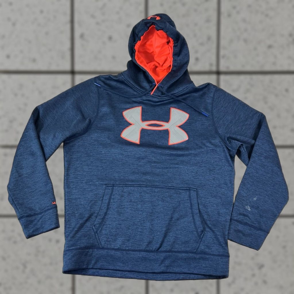 Under Armour Under Armour Storm Hoodie Sweatshirt Mens L Orange Hooded Pockets Pullover Sports Outdoor Size US L / EU 52-54 / 3 - 1 Thumbnail