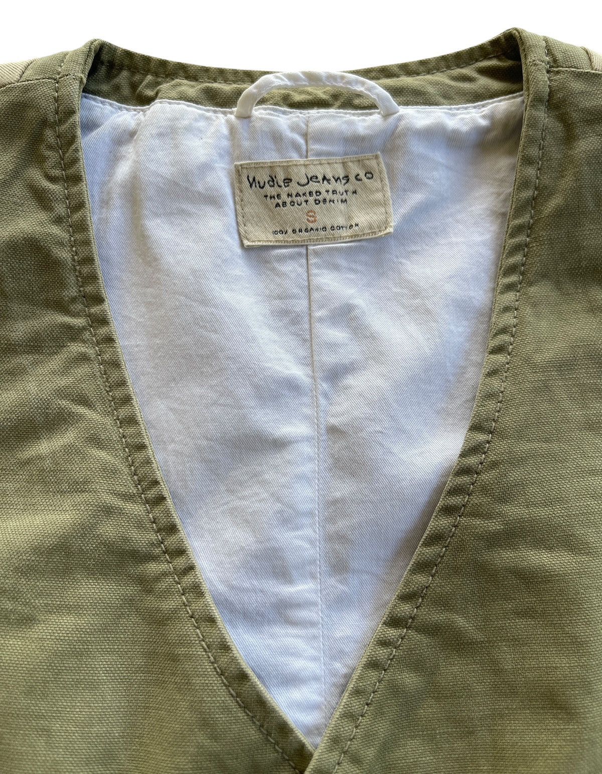Nudie Jeans Nudie Jeans GUSTAV Beech Green Vest Size US S / EU 44-46 / 1 - 4 Thumbnail