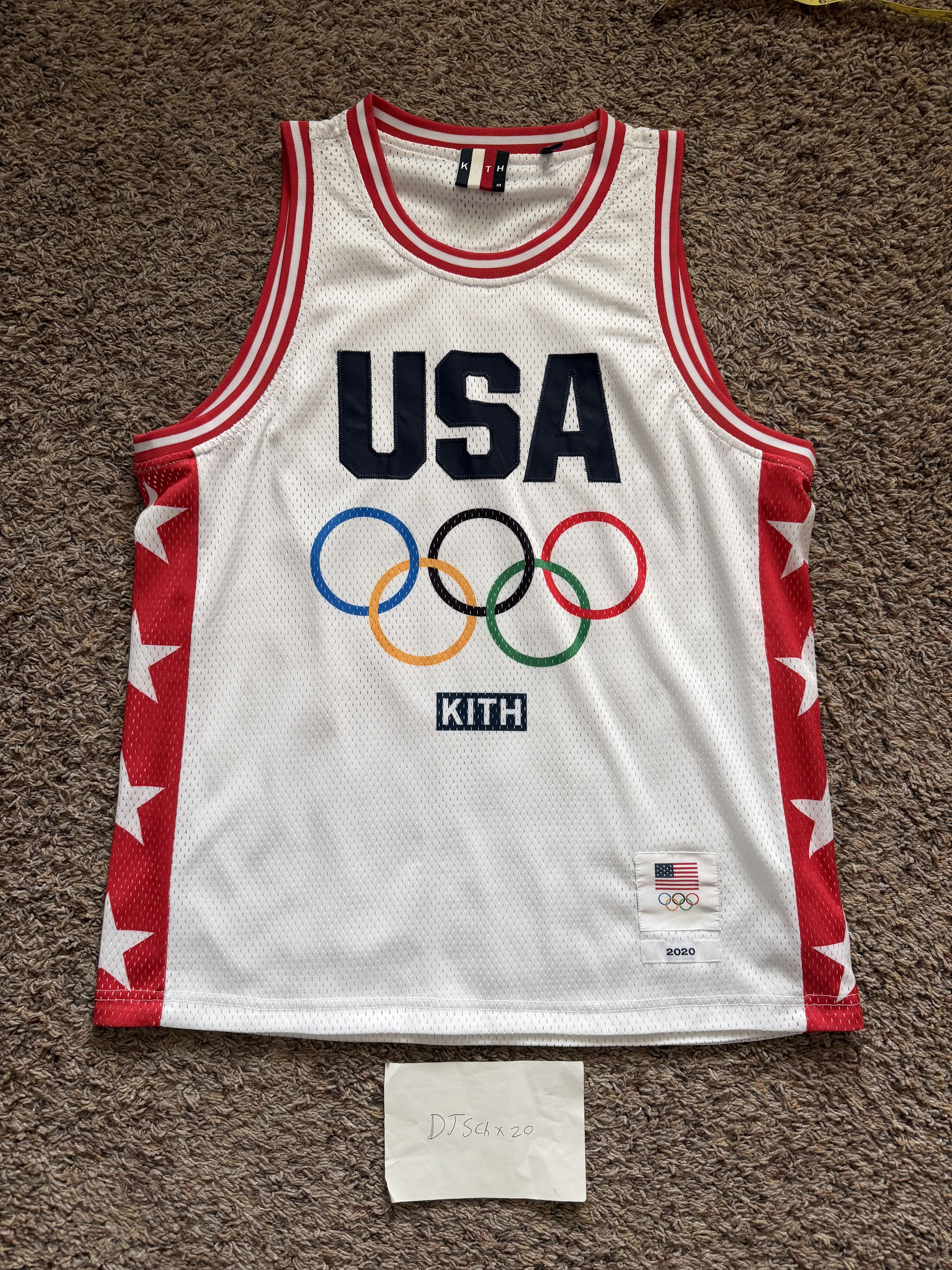 Kith Kith for Team USA 2020 Olympics Basketball Jersey Size US M / EU 48-50 / 2 - 1 Thumbnail