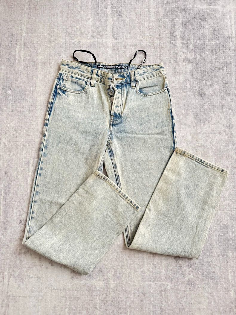 Saint Laurent Paris Alexander Wang Distressed Denim Jeans - dmc Size US 26 / EU 42 - 1 Thumbnail