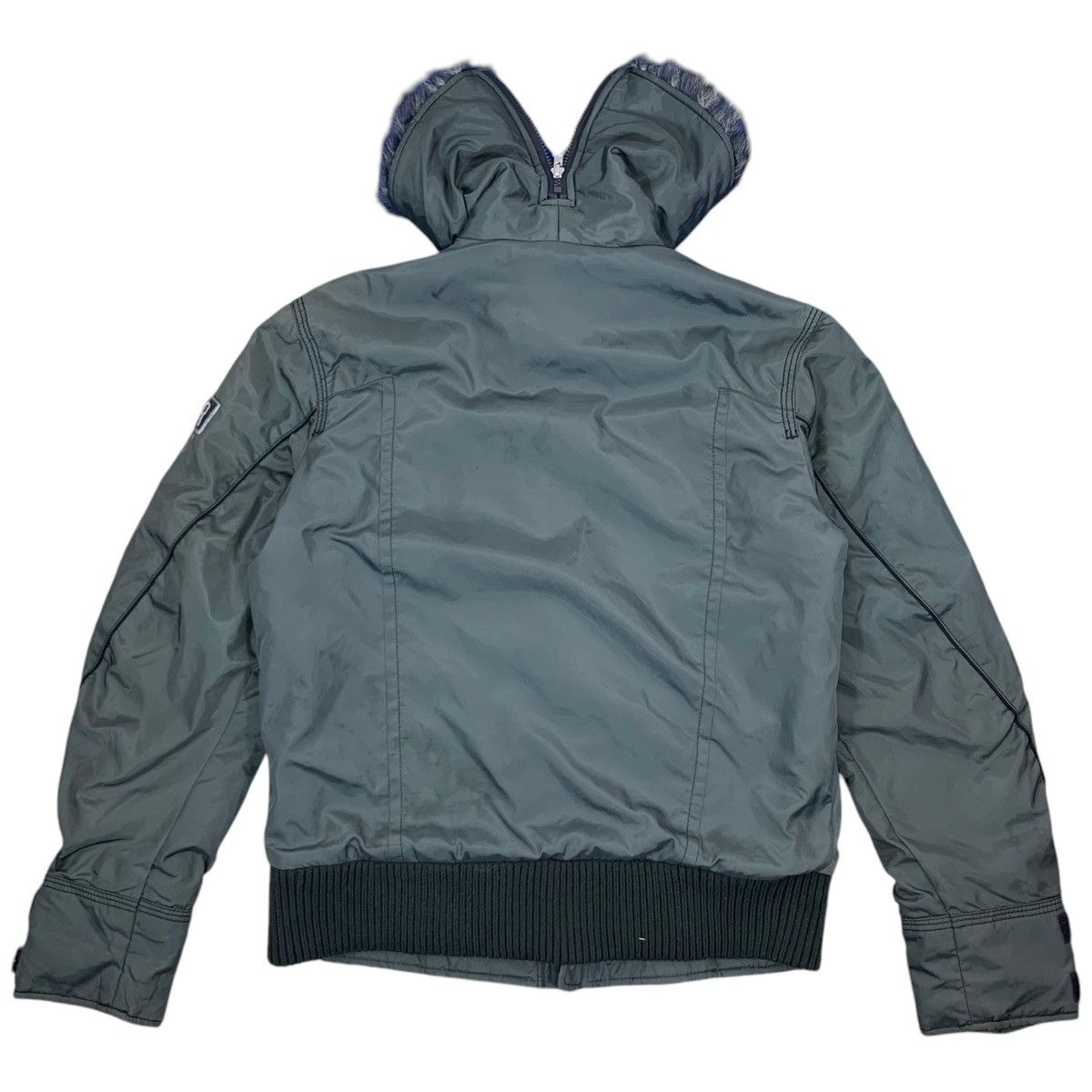 Energie × Vintage VINTAGE ENERGIE BOMBER HUNTING FUR MINX JACKET Size US M / EU 48-50 / 2 - 7 Thumbnail