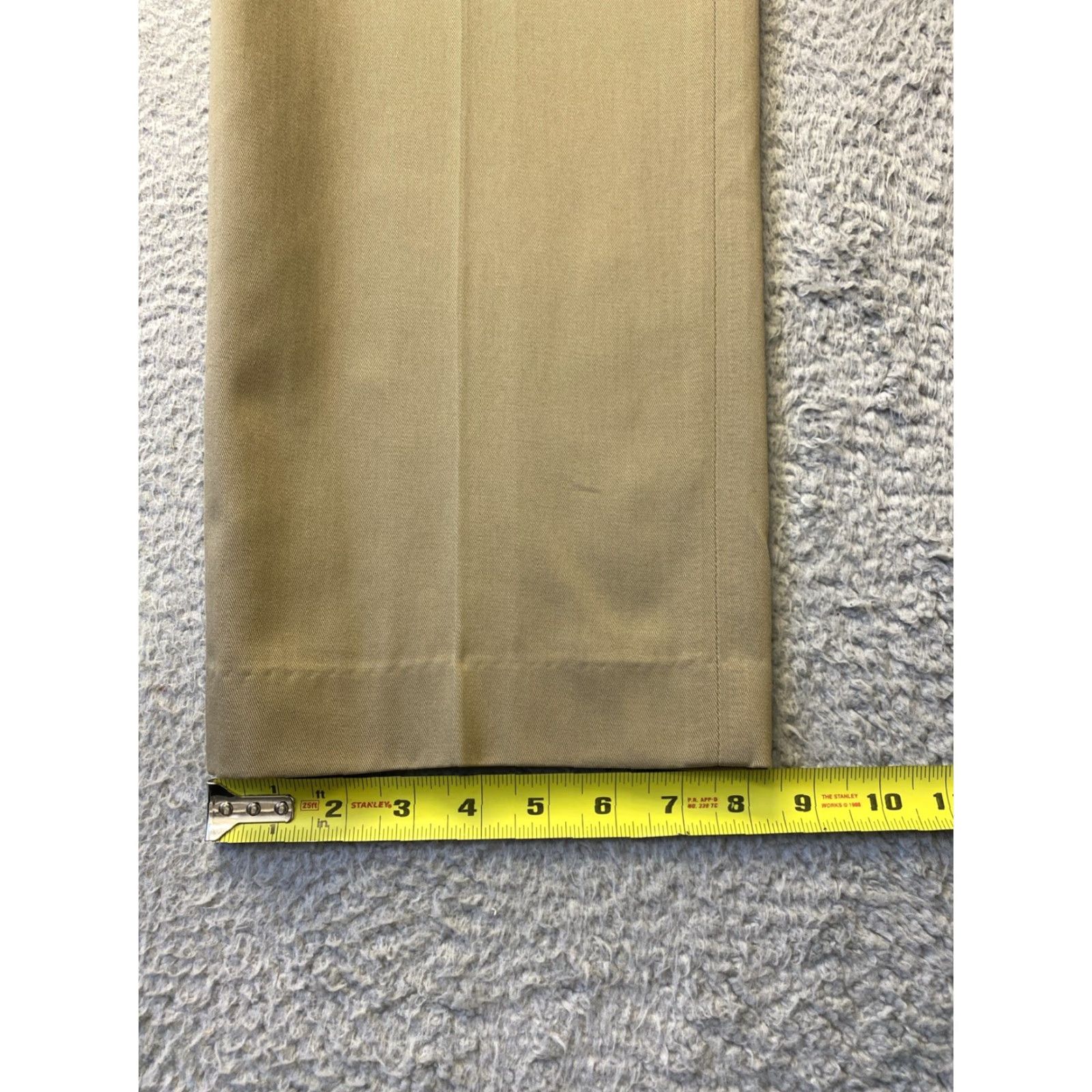 Eddie Bauer VINTAGE Eddie Bauer Pants Mens 34x32 Chino Khaki Cotton Fleece Pockets 90s Mens Size US 34 / EU 50 - 5 Thumbnail