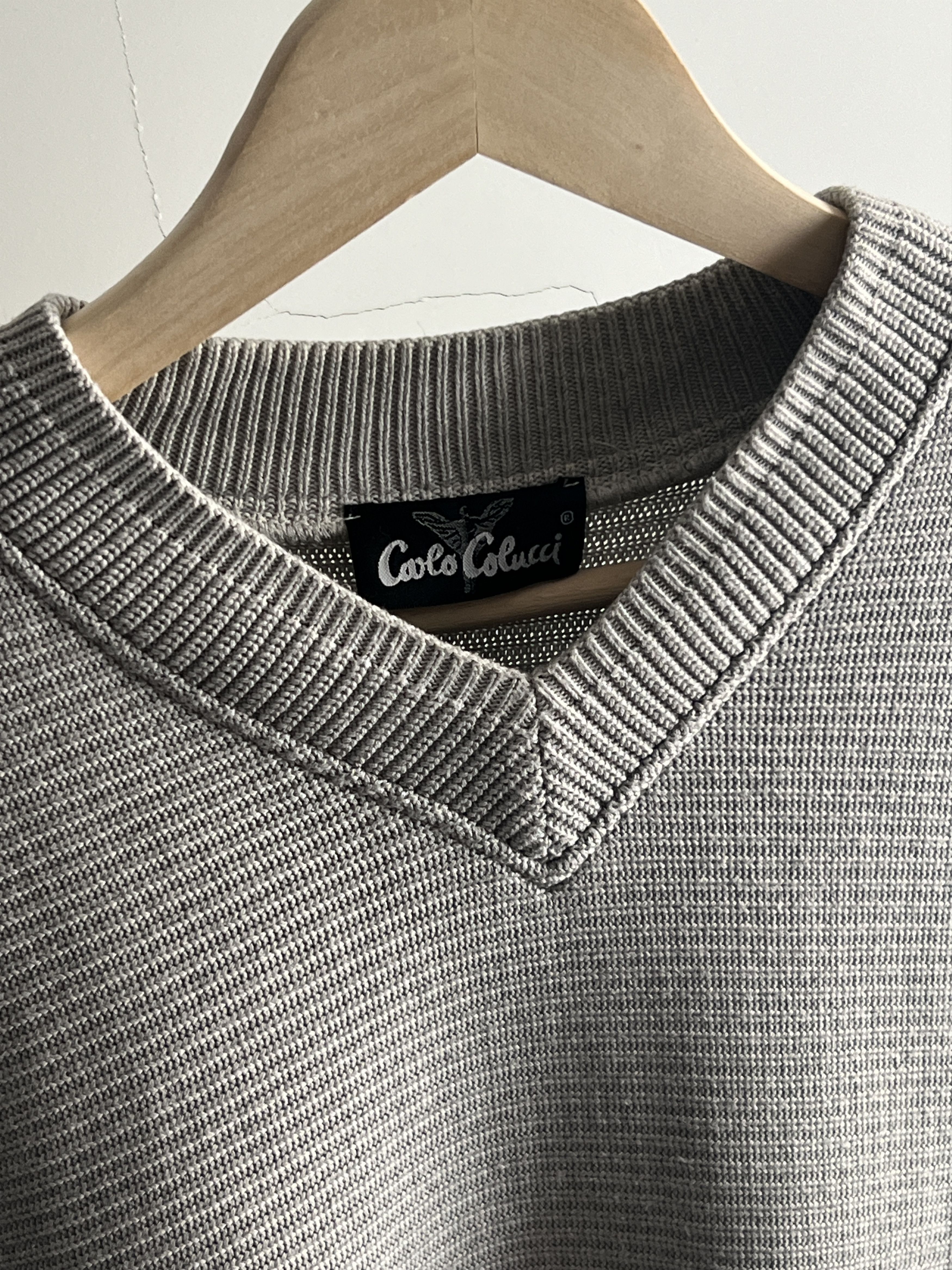 Carlo Colucci × Coogi Vintage Sweater Carlo Colucci Rare Streetwear Size US L / EU 52-54 / 3 - 3 Thumbnail