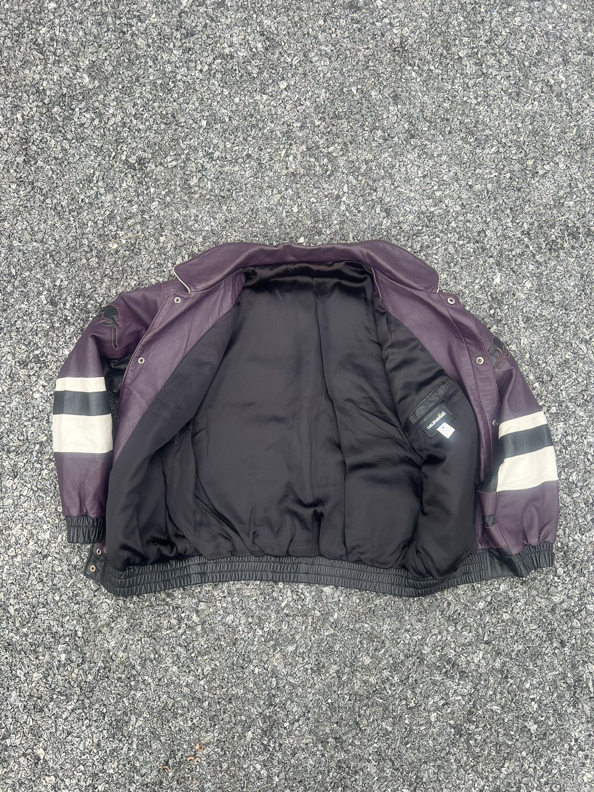 Designer × Vintage Vintage Plymouth Prowler Lamb Leather All Embroidered Jacket Size US M / EU 48-50 / 2 - 7 Thumbnail