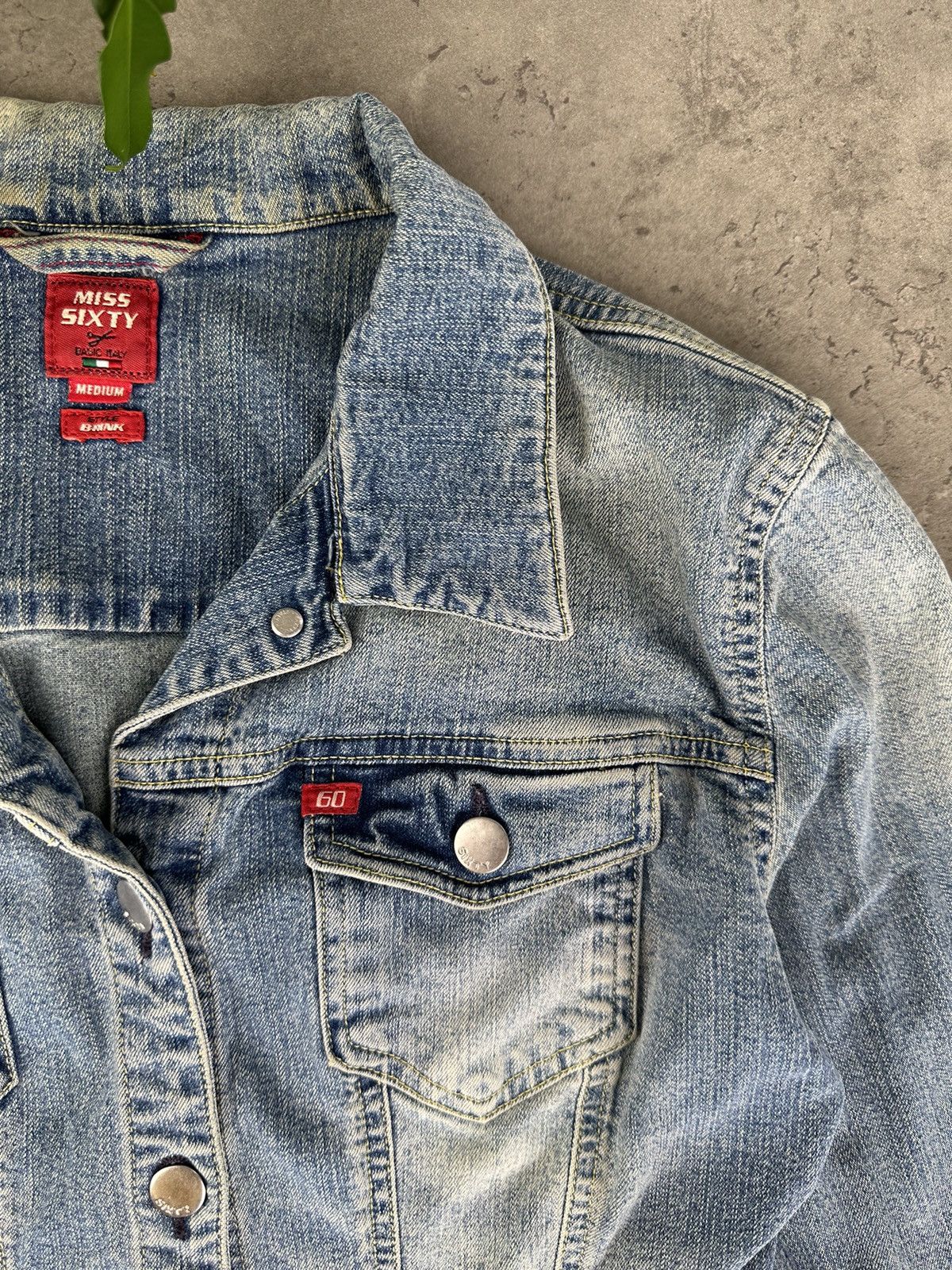Miss Sixty Miss Sixty Denim Jacket Size M / US 6-8 / IT 42-44 - 4 Thumbnail
