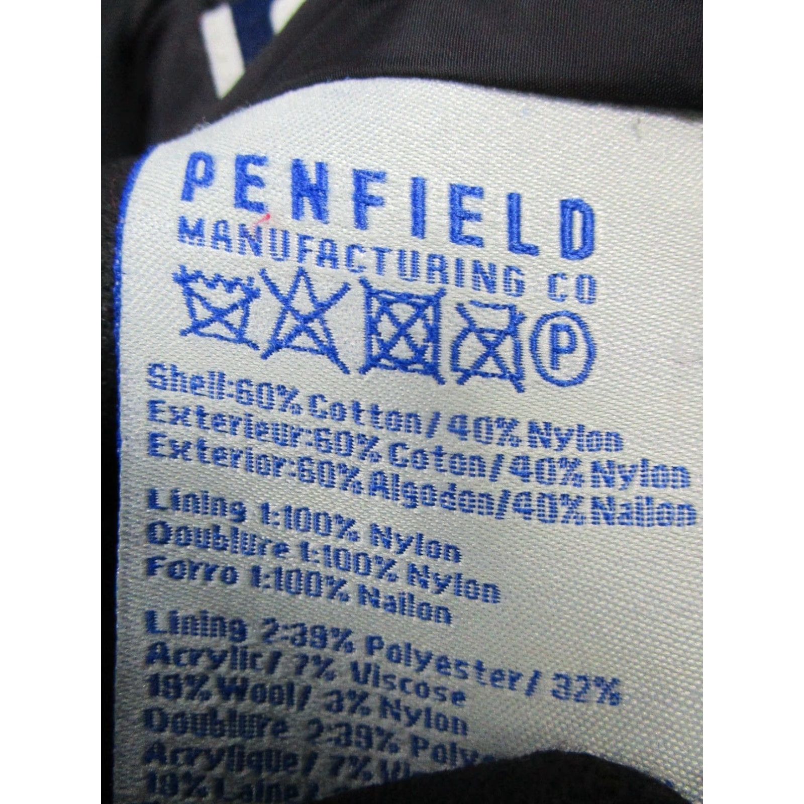 Penfield Penfield Jacket Womens XS Black Parka Lined Polyester Softshell Cotton Blend Long Sleeve Womens XS Black Parka Lined Jacket Size XS / US 0-2 / IT 36-38 - 4 Thumbnail