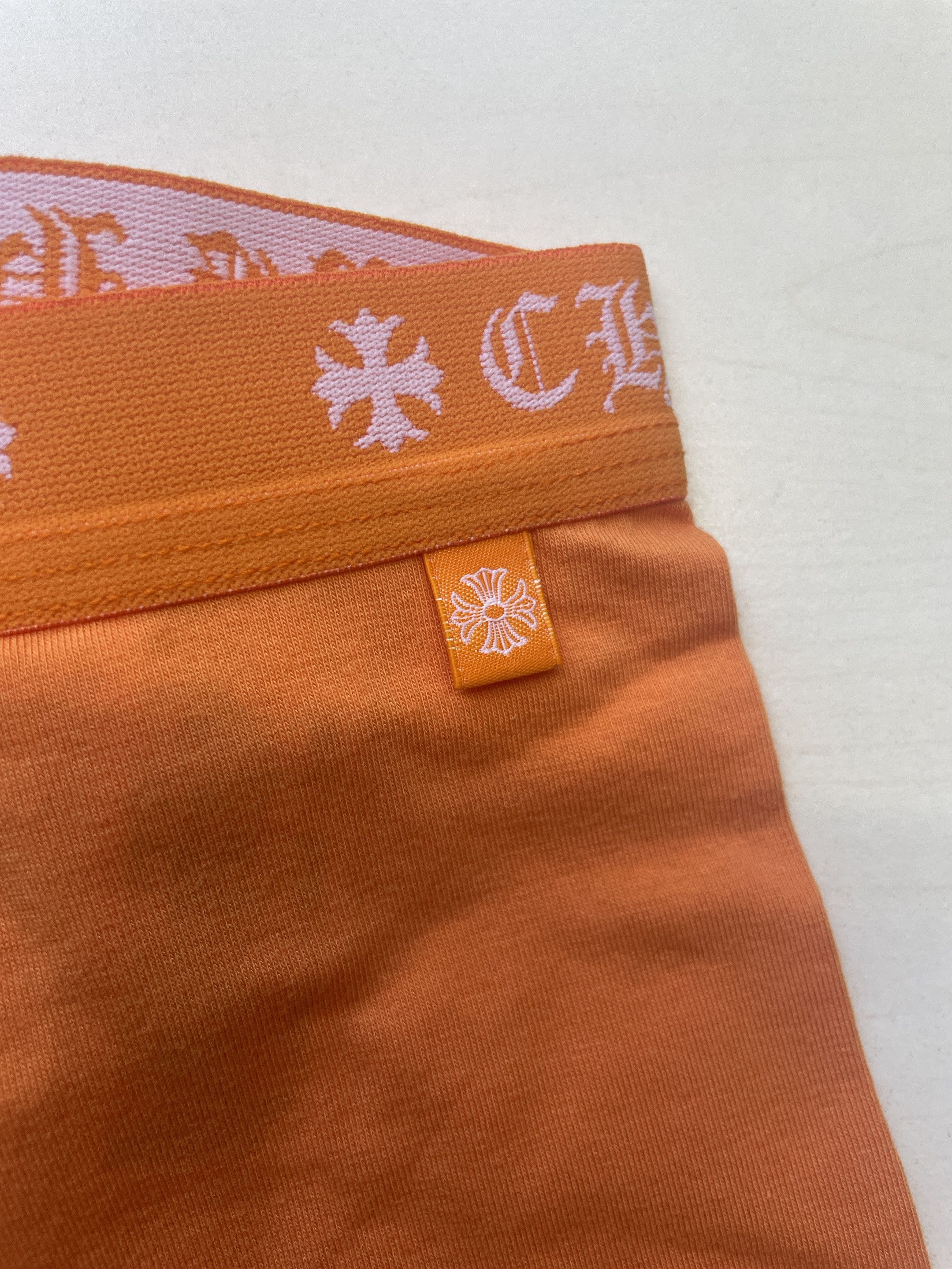 Chrome Hearts Chrome Hearts Orange Boxer Brief Long Size US 32 / EU 48 - 4 Thumbnail