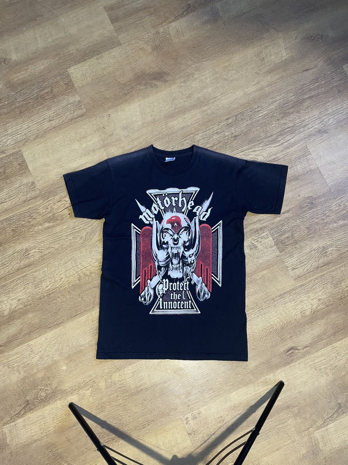 Le Grande Bleu (L.G.B.) Vintage Motor Head Protect to Innocent Big Logo Angry Tee Size US S / EU 44-46 / 1 - 4 Thumbnail
