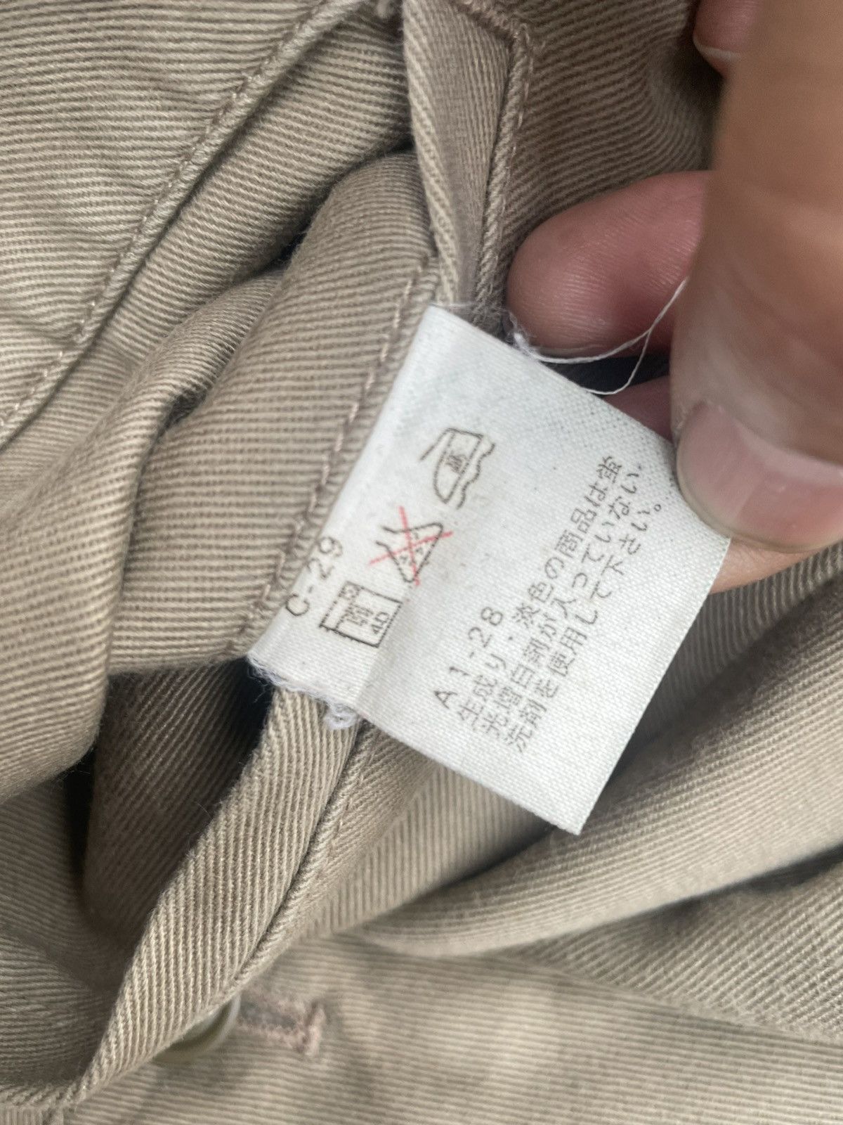 Designer Vintage Polo Ralph Lauren Chinos Size US 30 / EU 46 - 13 Thumbnail