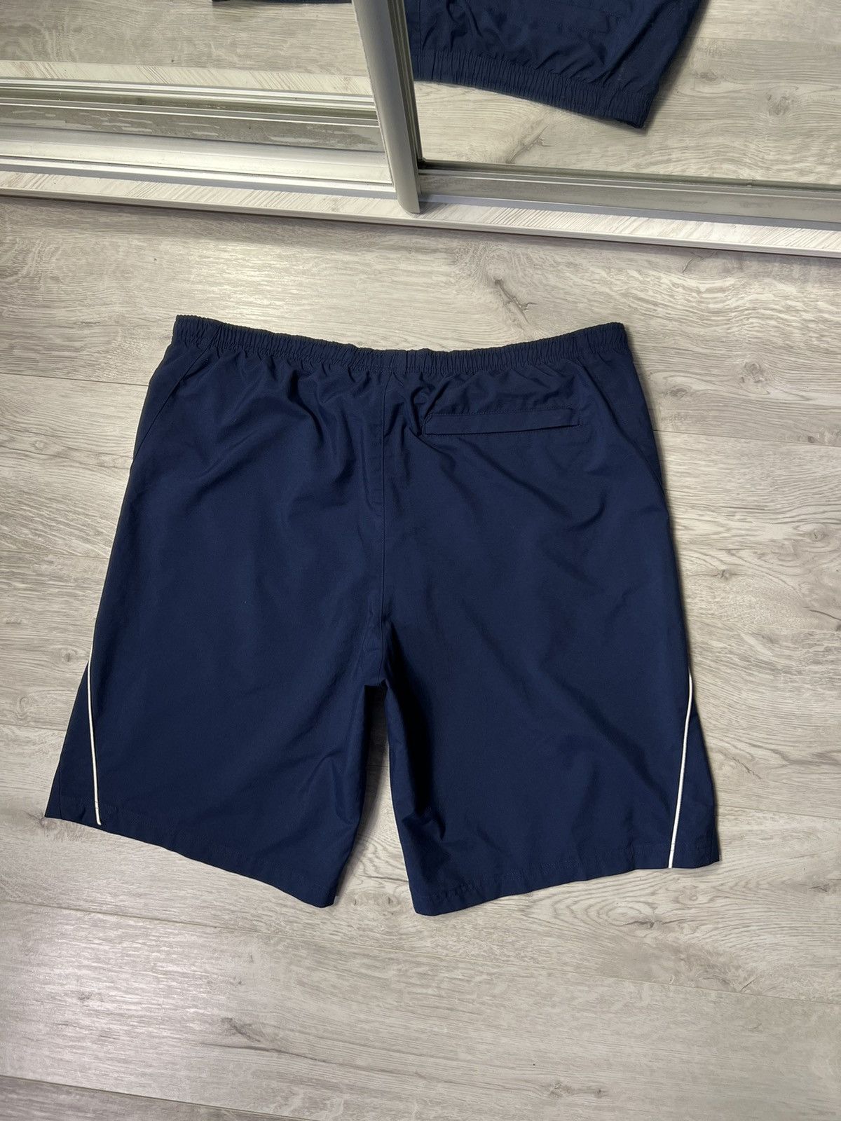 Nike × Vintage Vintage Nike Track Shorts Embroidered Swoosh Logo Size US 36 / EU 52 - 5 Thumbnail