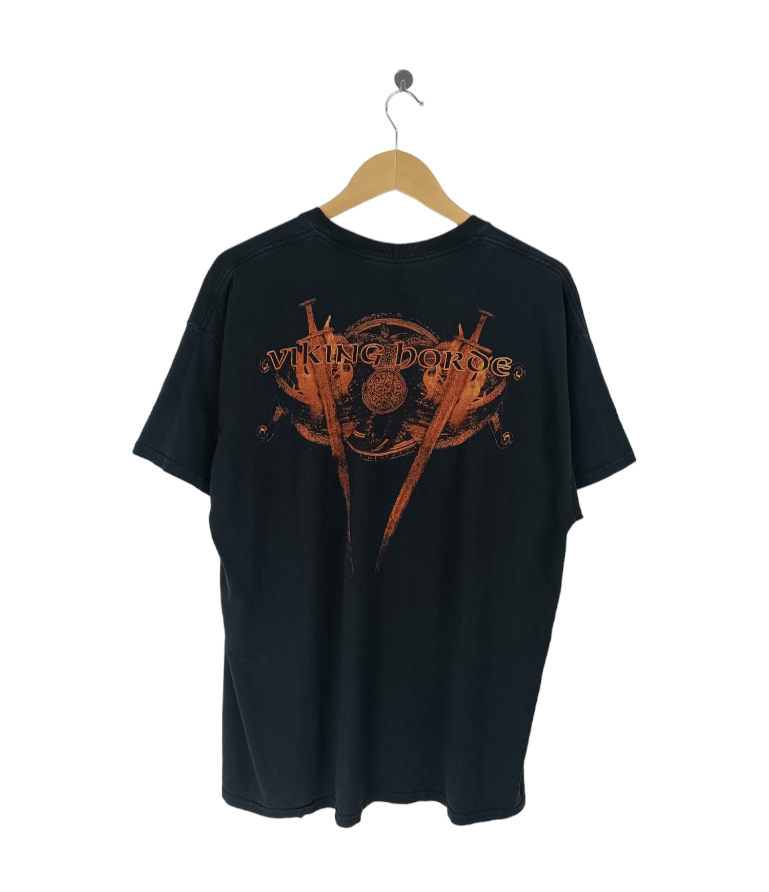 Band Tees VINTAGE AMON AMARTH 'VIKING HORDE' TEE (ghost arch opeth) Size US XL / EU 56 / 4 - 2 Thumbnail